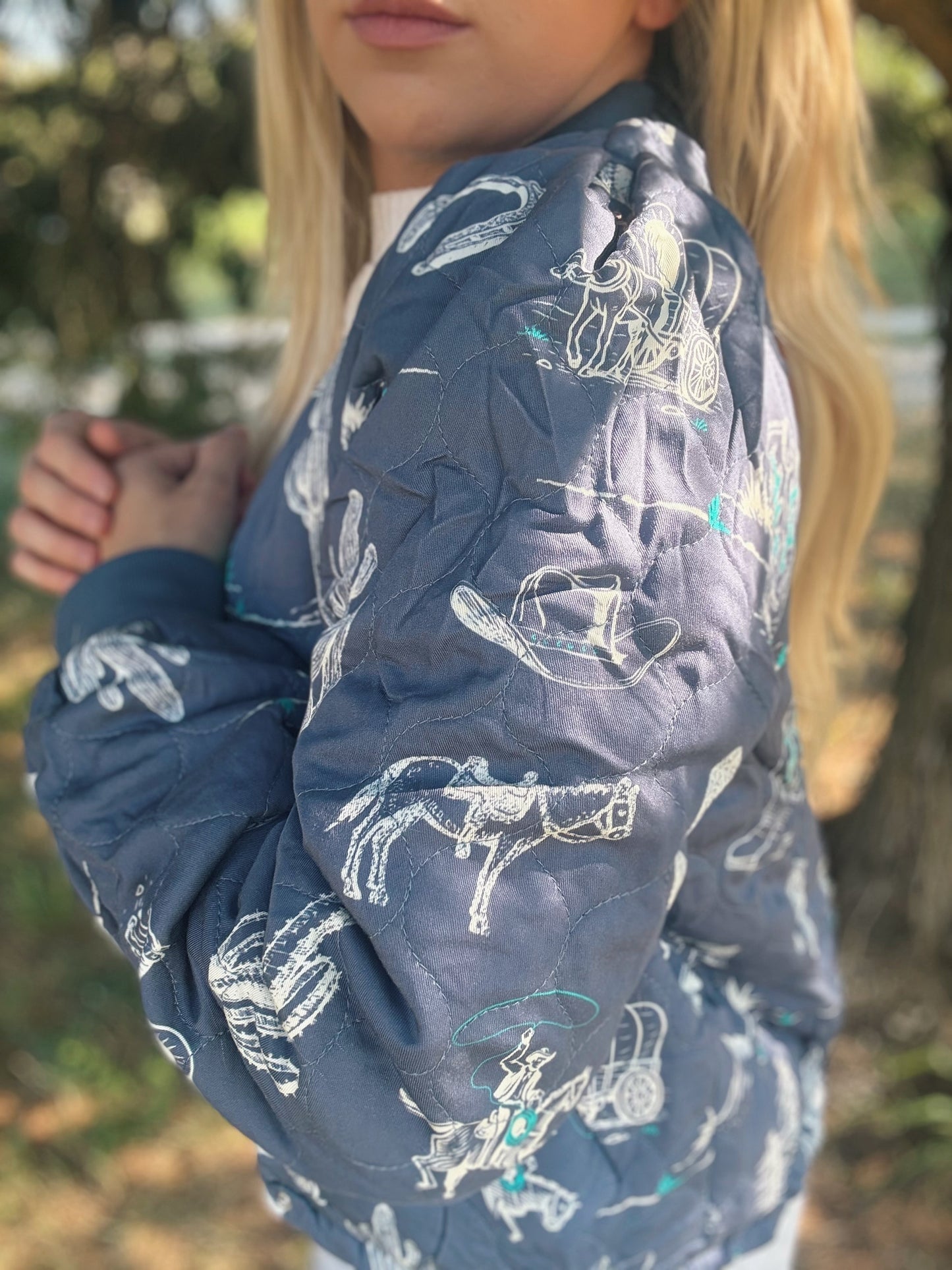 Western Skies Quilted Jacket