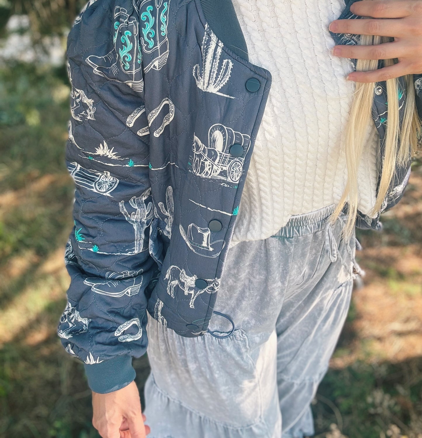 Western Skies Quilted Jacket