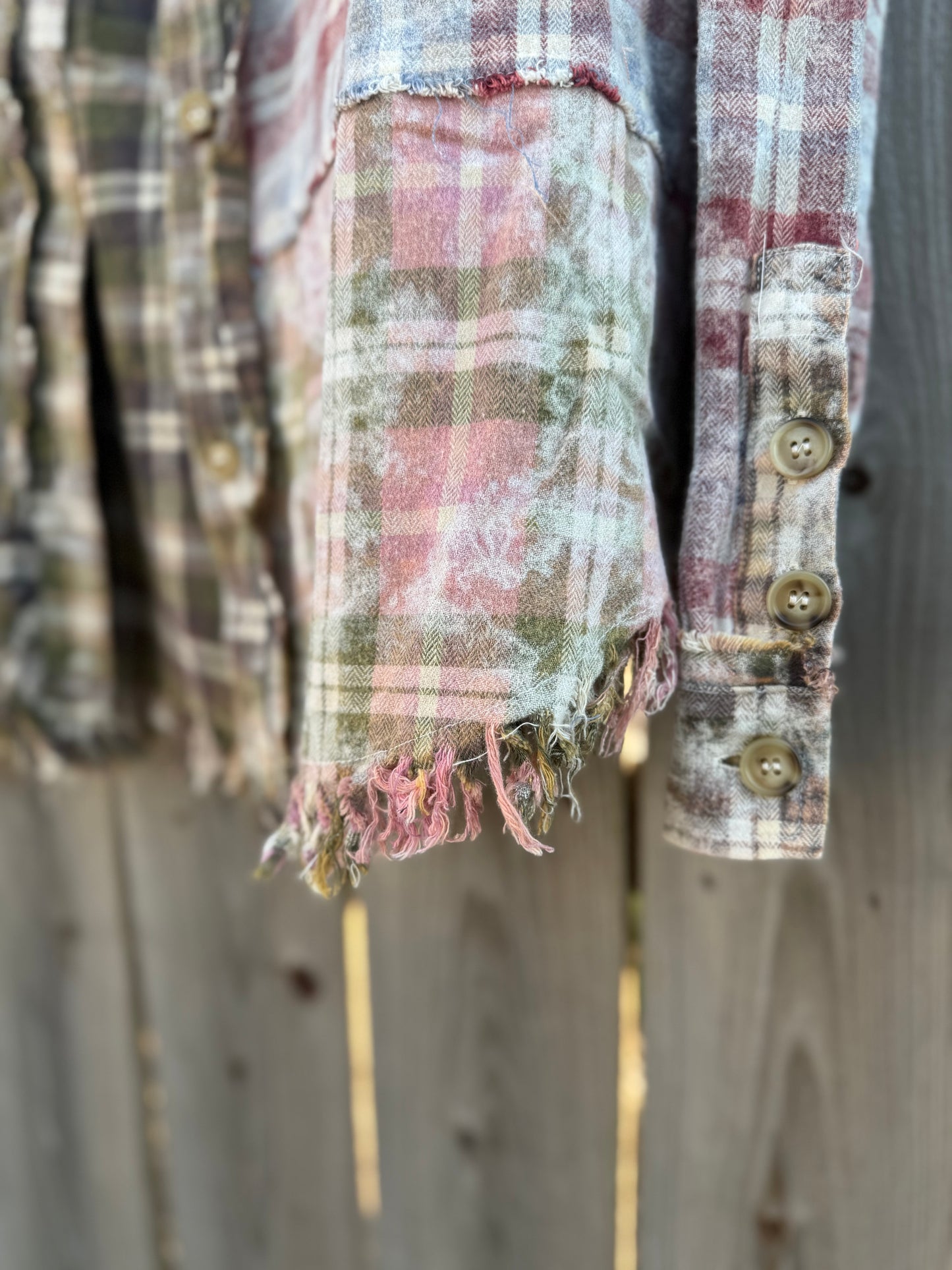 WASHED PLAID FLANNEL