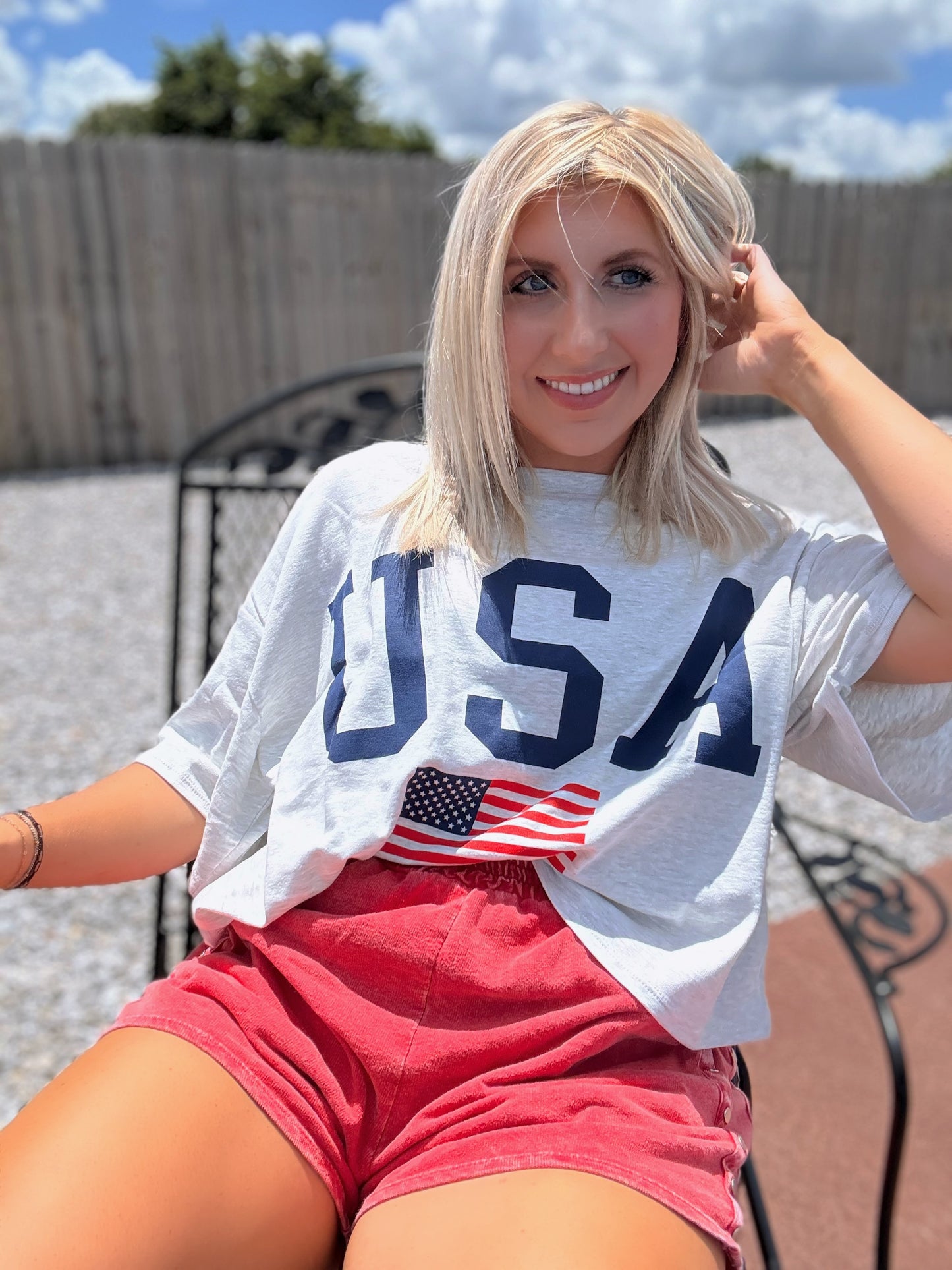 USA VARSITY TEE