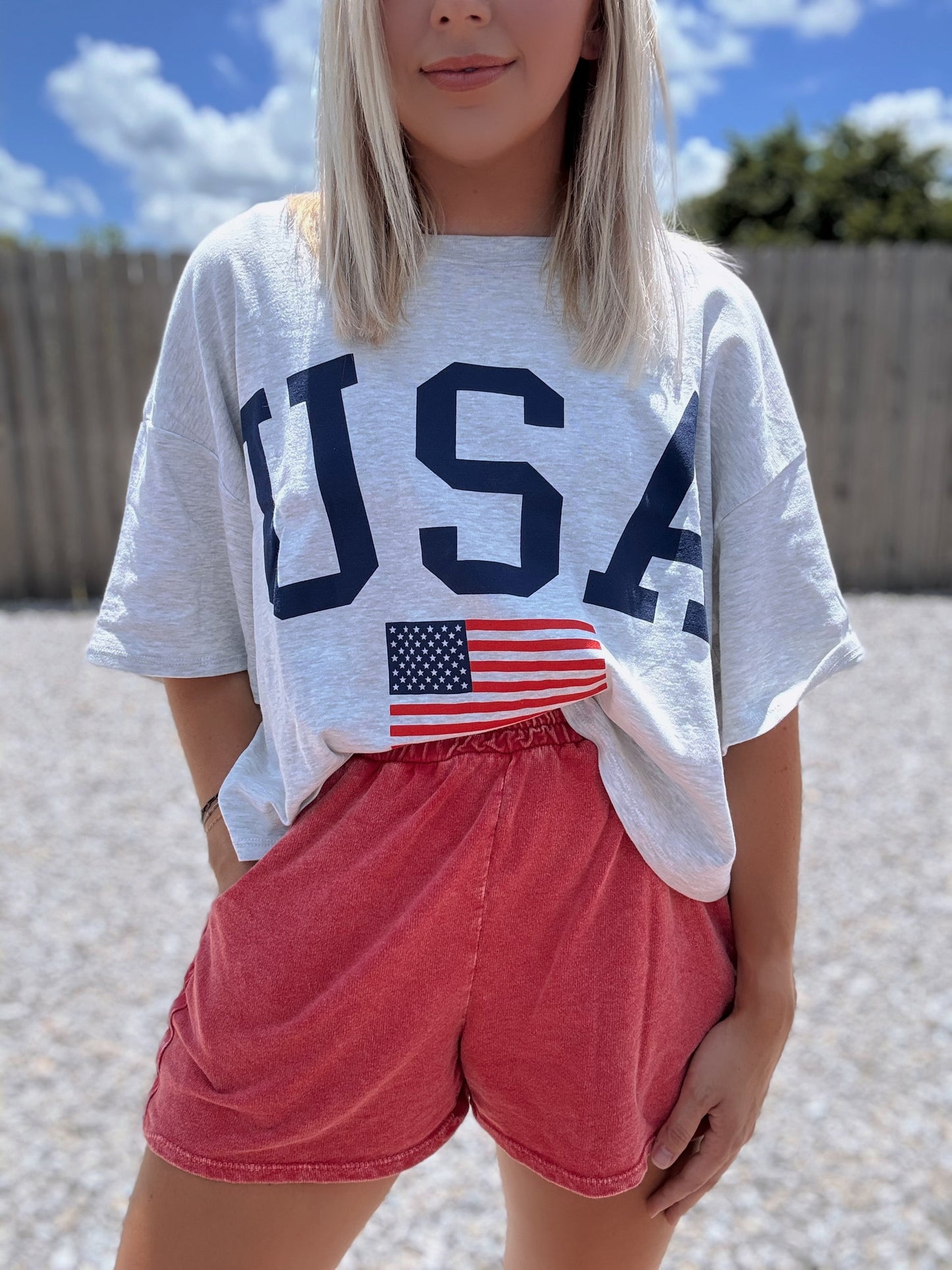 USA VARSITY TEE