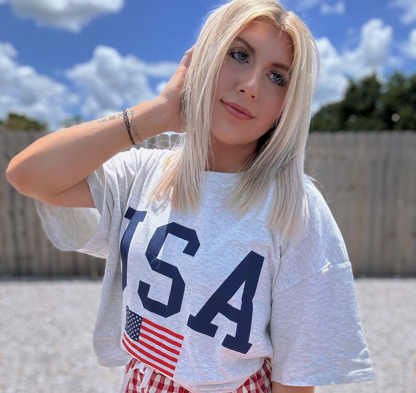 USA VARSITY TEE