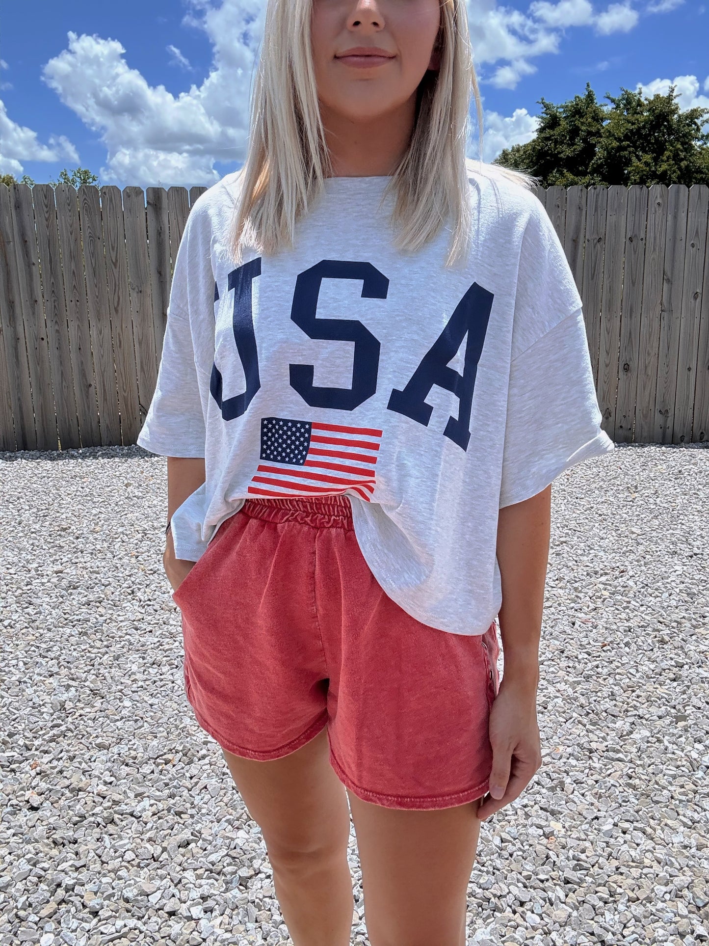 USA VARSITY TEE