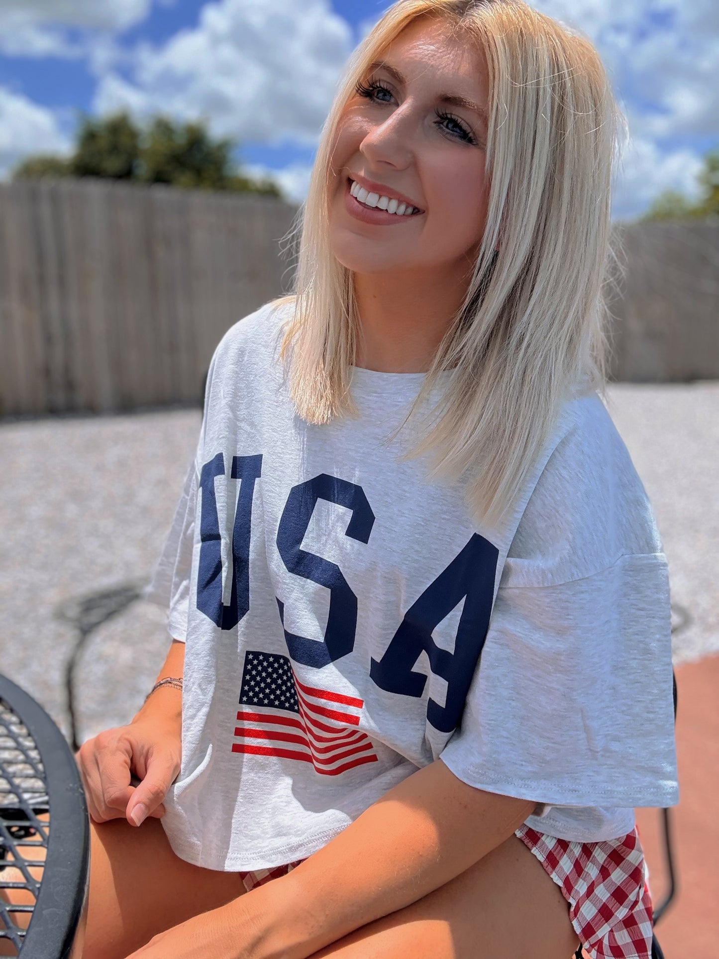 USA VARSITY TEE