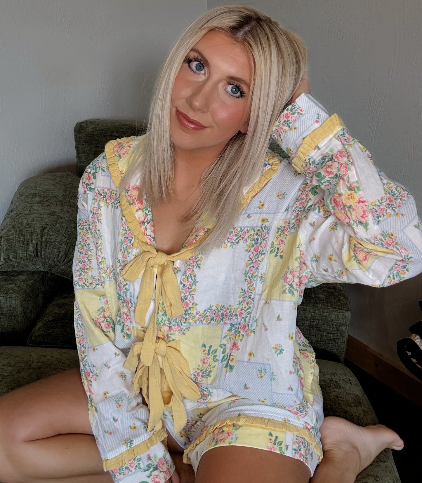 LEMON BLOSSOM PJ BOTTOM