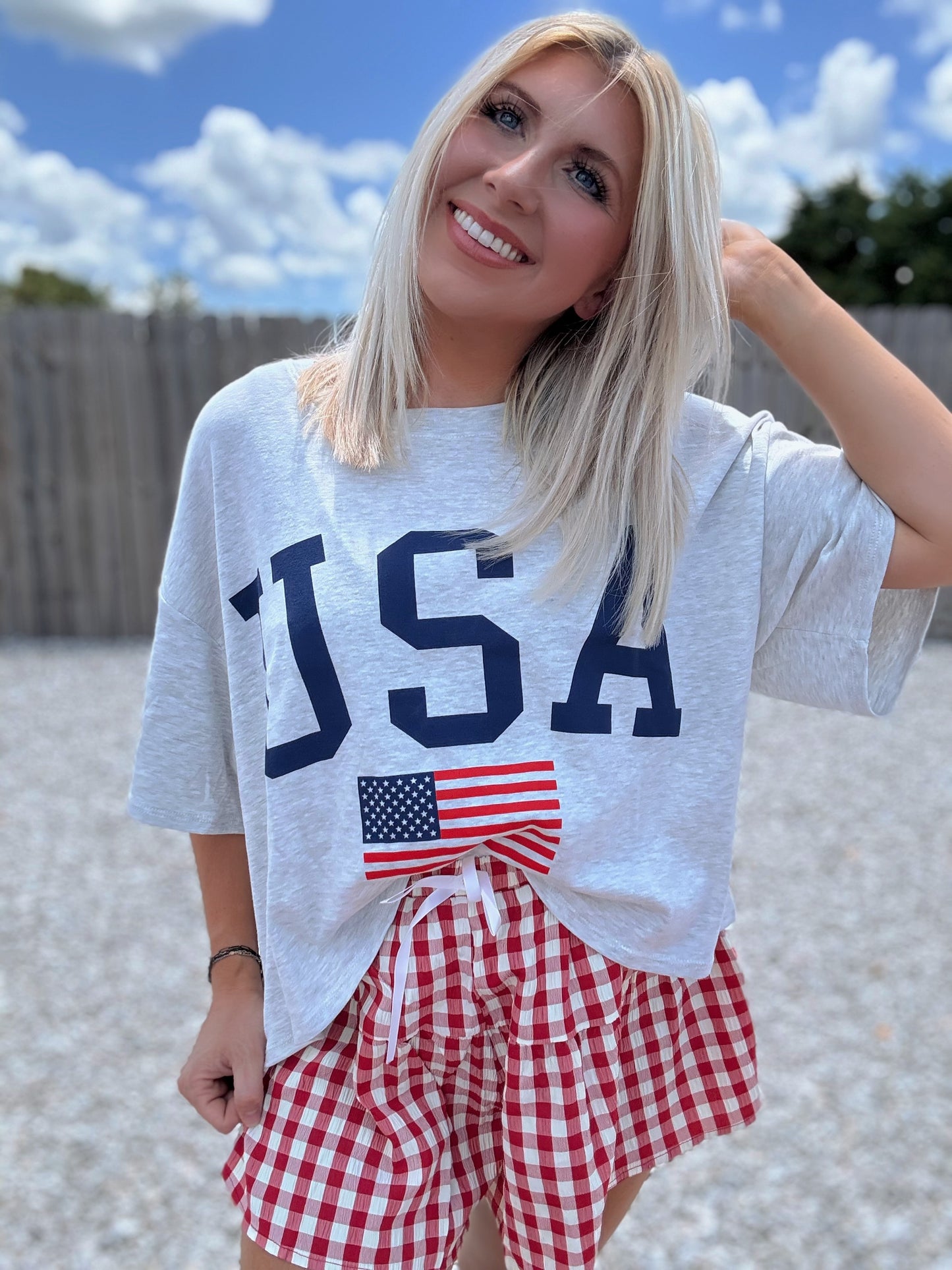 USA VARSITY TEE
