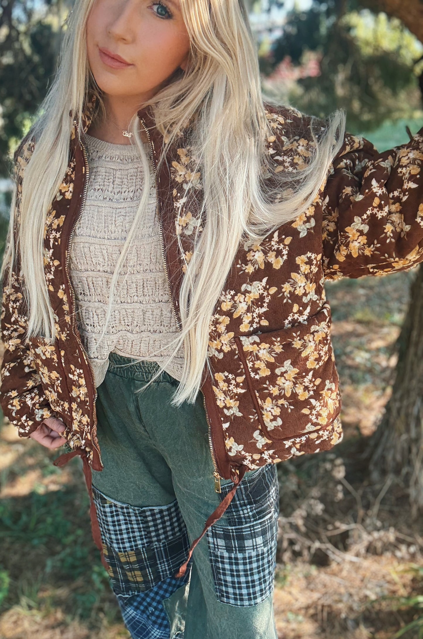 Golden Harvest Quilted Jacket