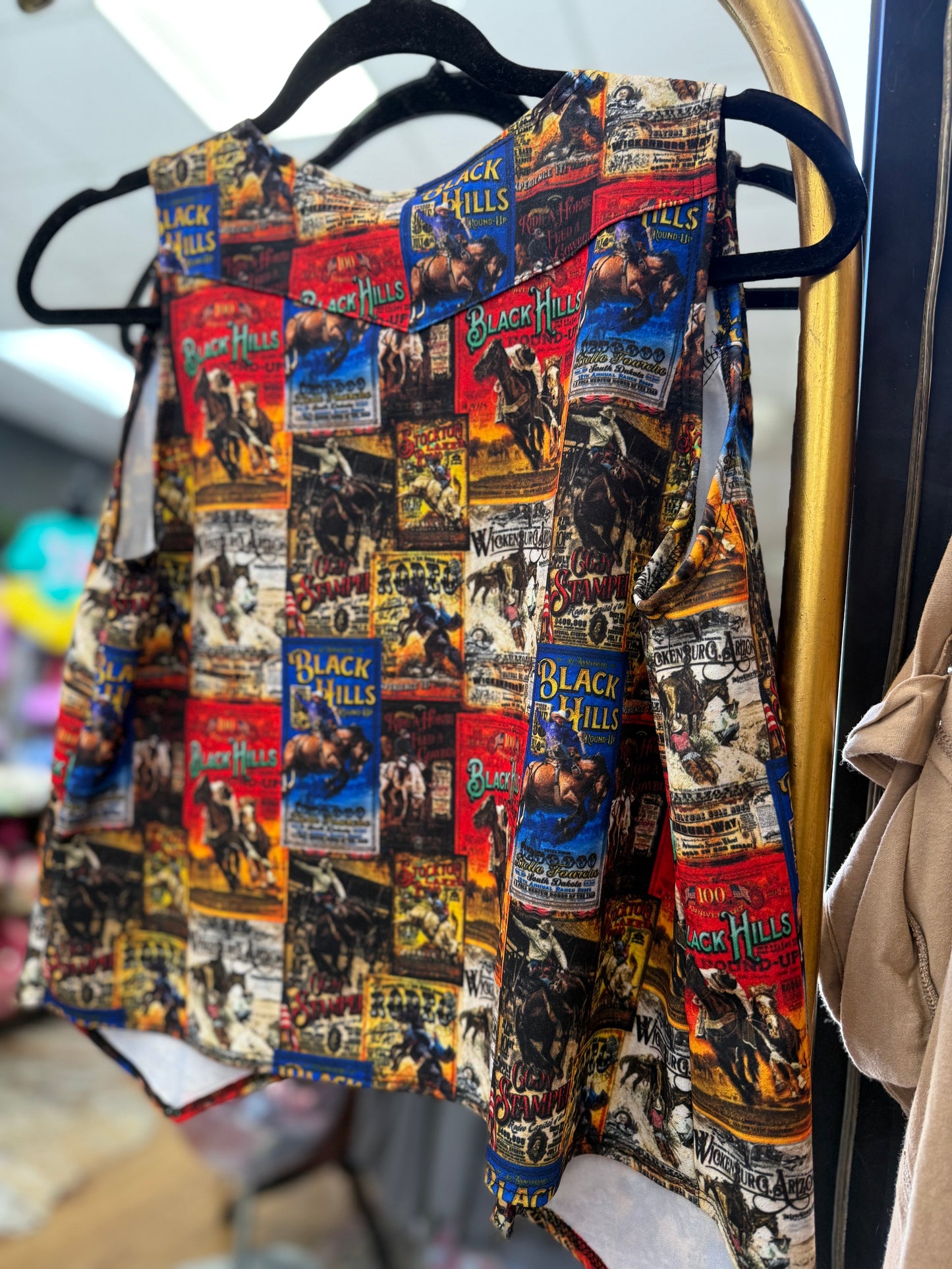 RODEO POSTER VEST