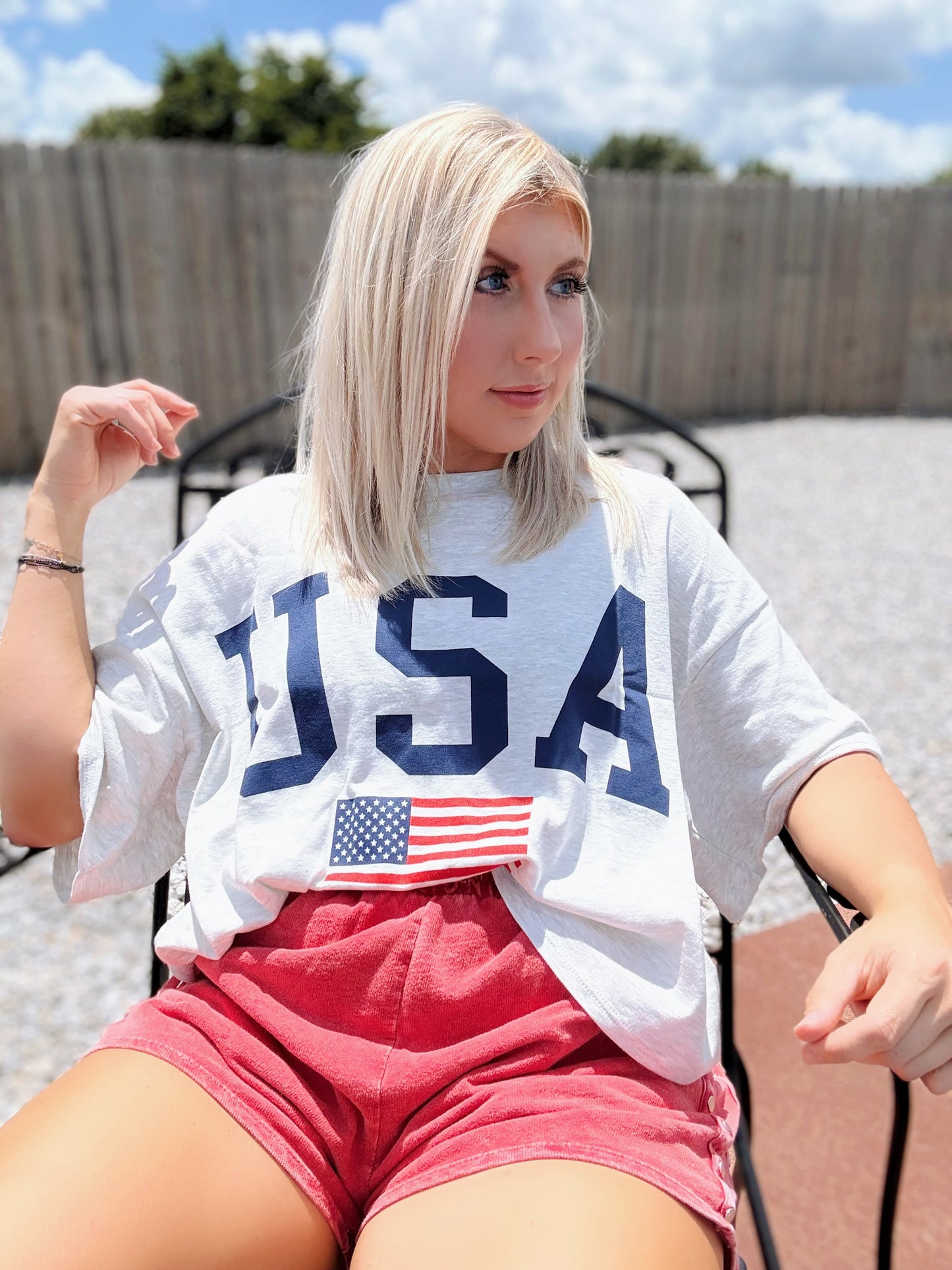 USA VARSITY TEE