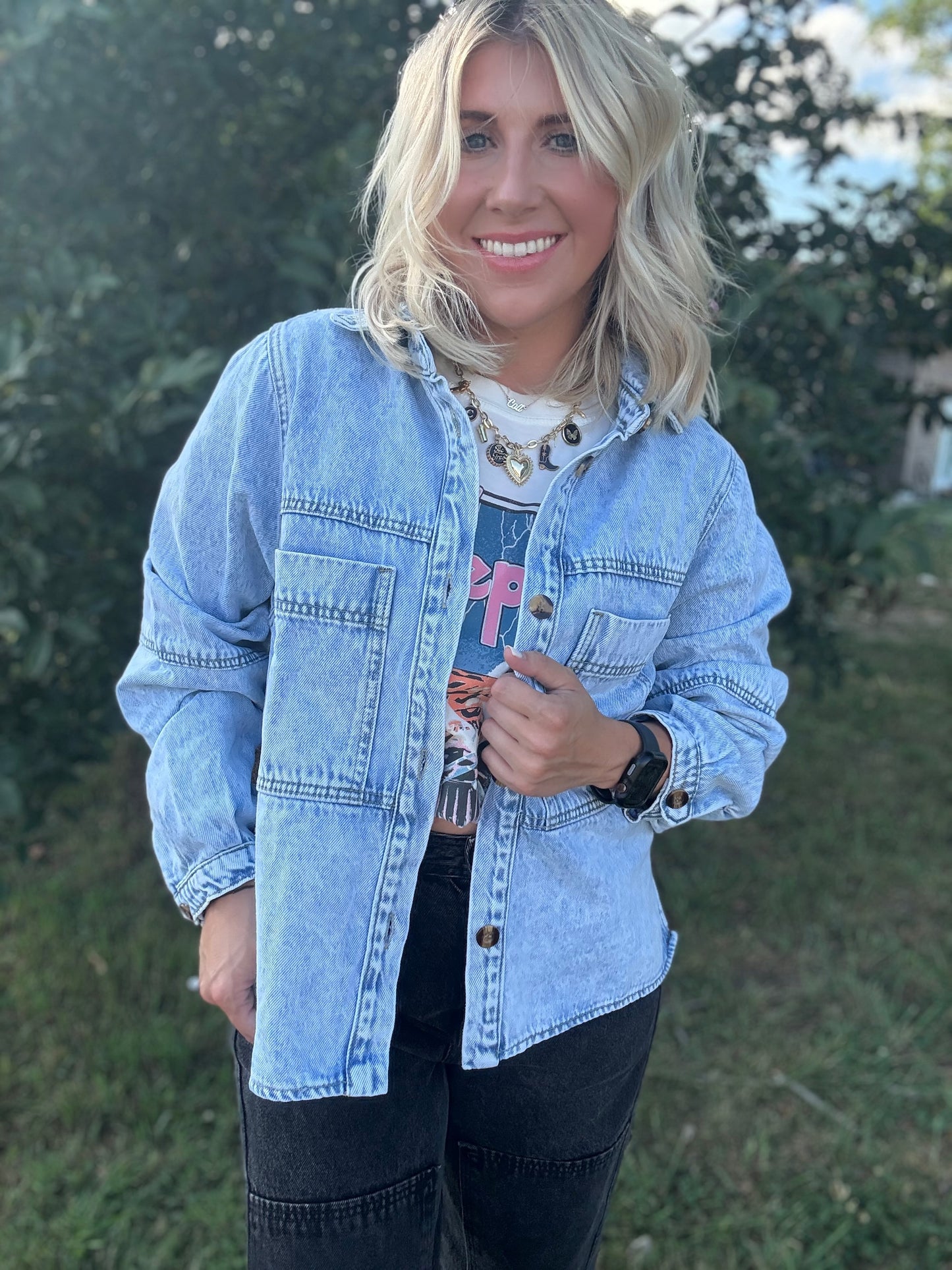 STONEWASHED REBEL JACKET