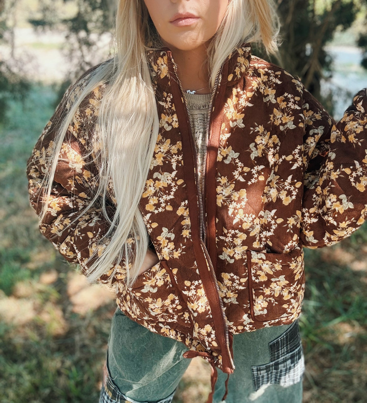 Golden Harvest Quilted Jacket