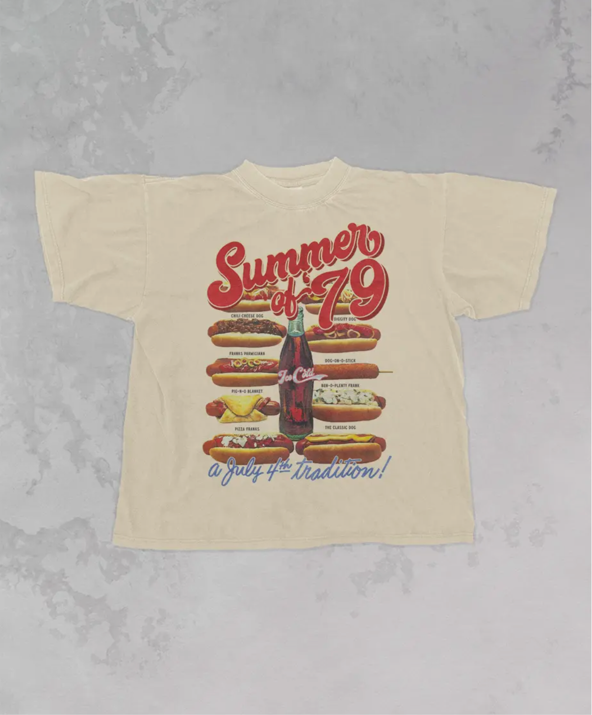 Summer of ‘79 OVERSIZED Nostalgia Tee