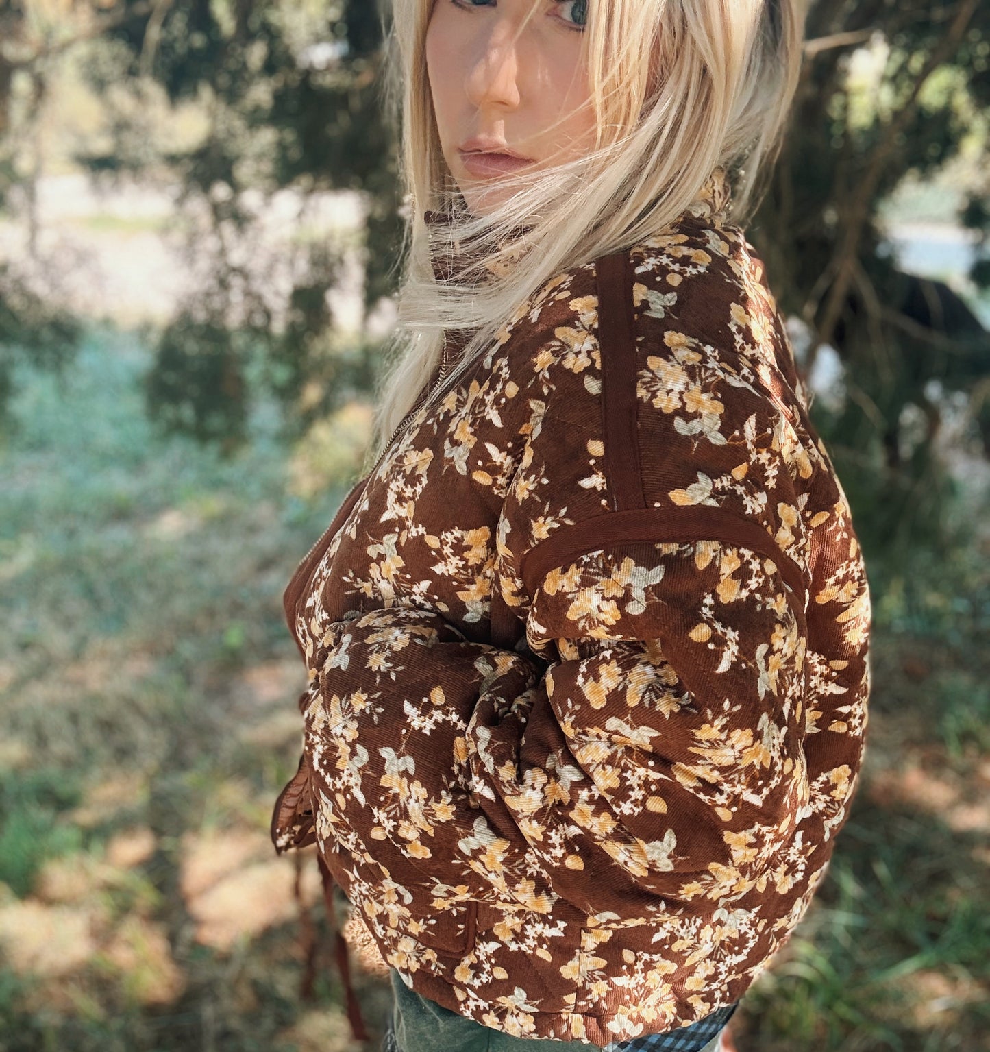 Golden Harvest Quilted Jacket
