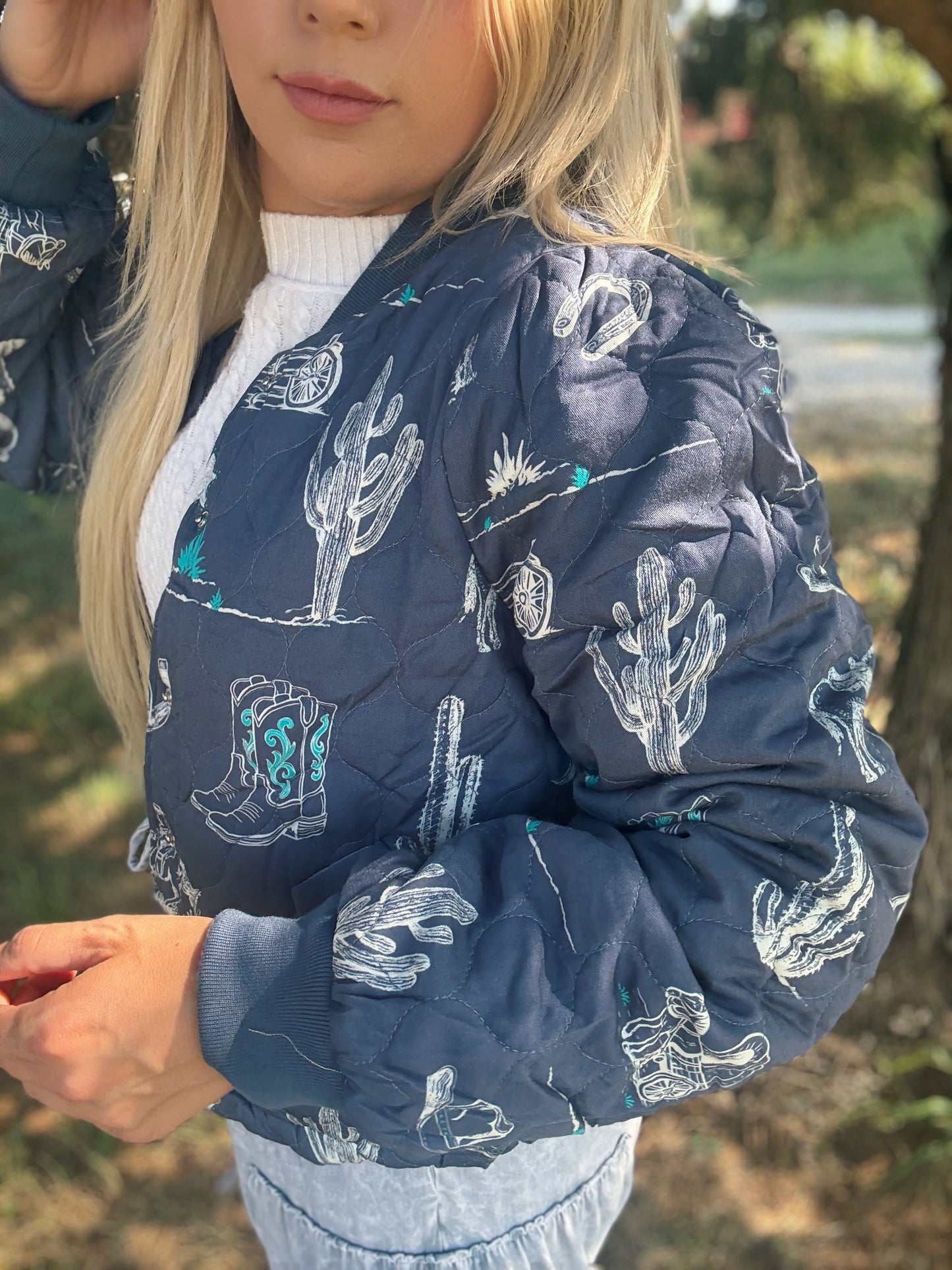 Western Skies Quilted Jacket