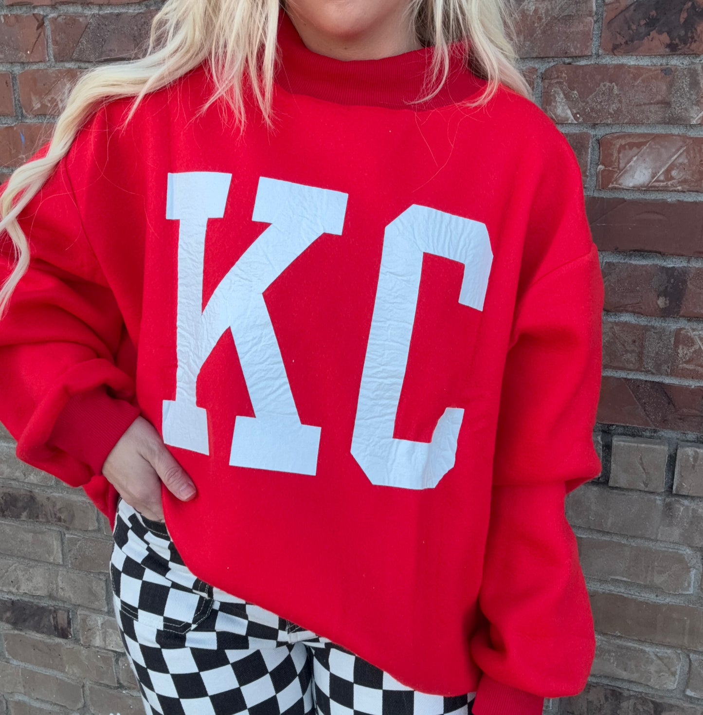 KANSAS CITY REVERSIBLE MOCK NECK