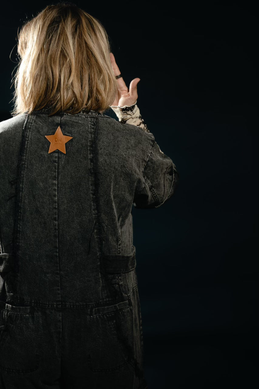 MIDNIGHT CARGO JUMPSUIT