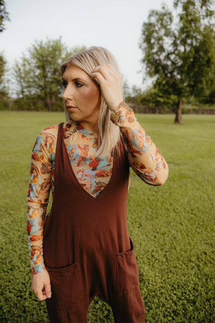 THE JUMPSTART JUMPSUIT *ESSPRESSO
