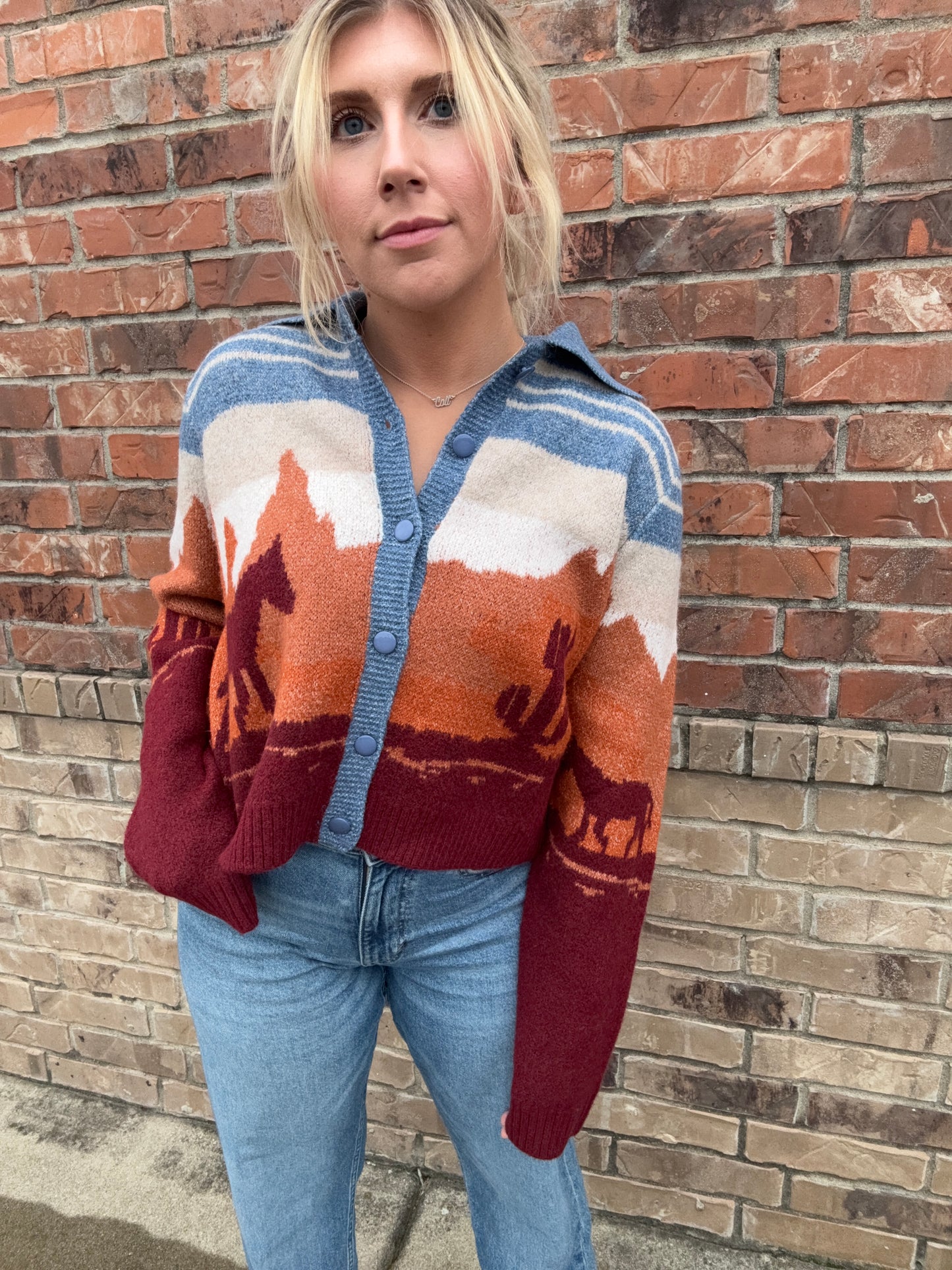 MUSTANG SPIRIT CARDIGAN