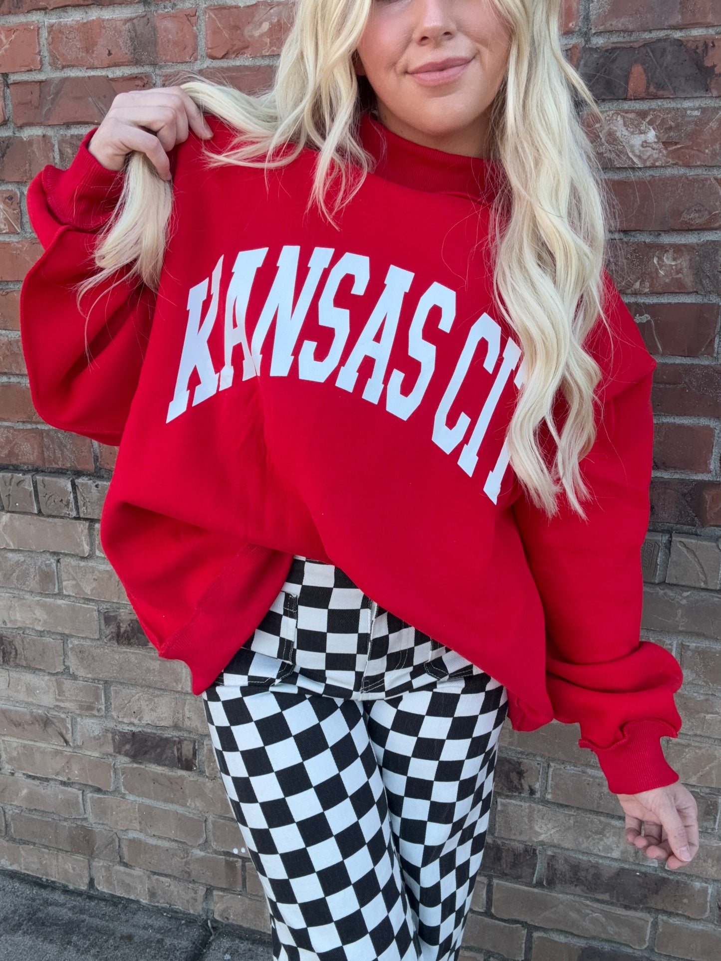 KANSAS CITY REVERSIBLE MOCK NECK