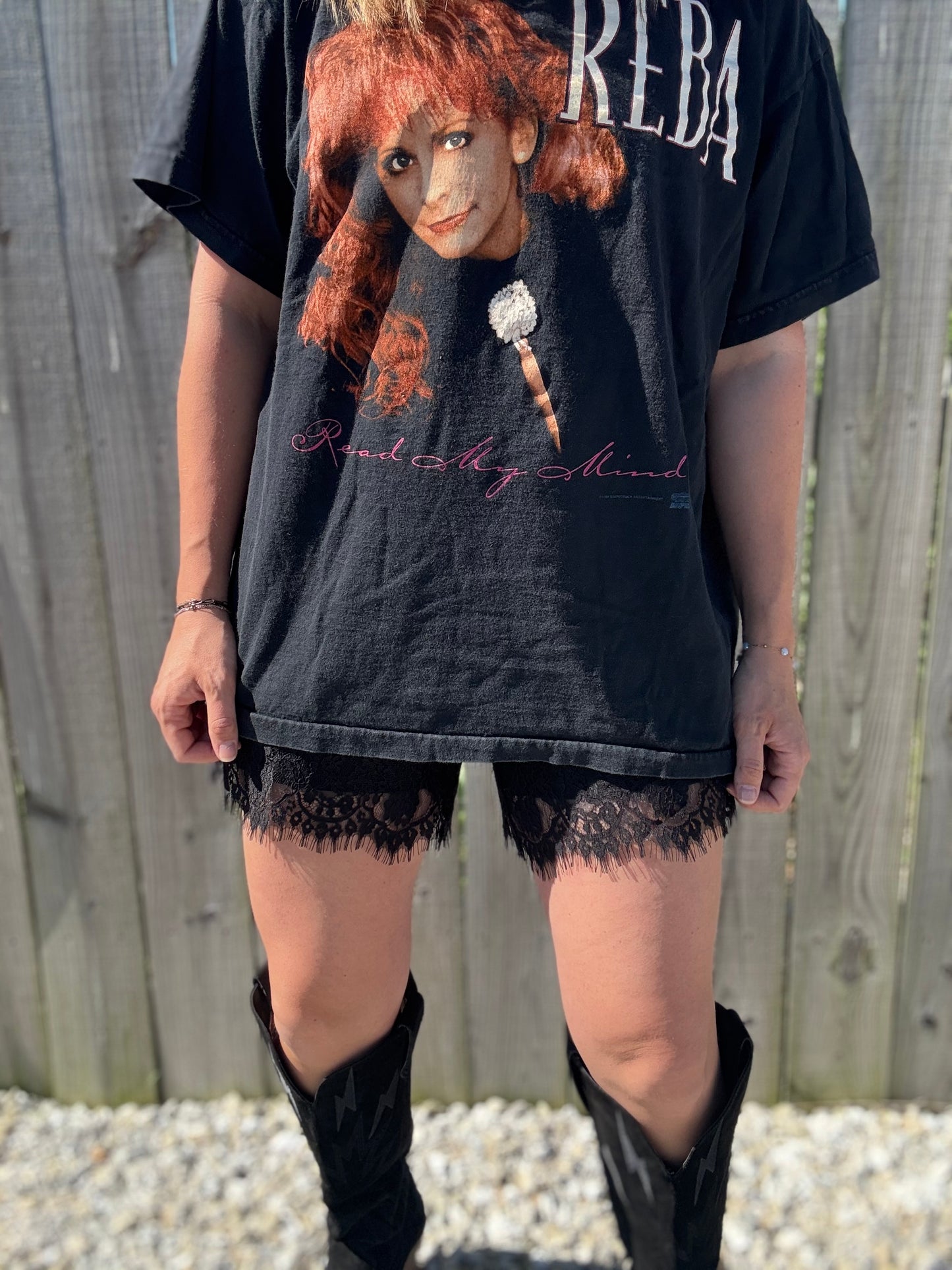 Midnight Satin Lace Shorts