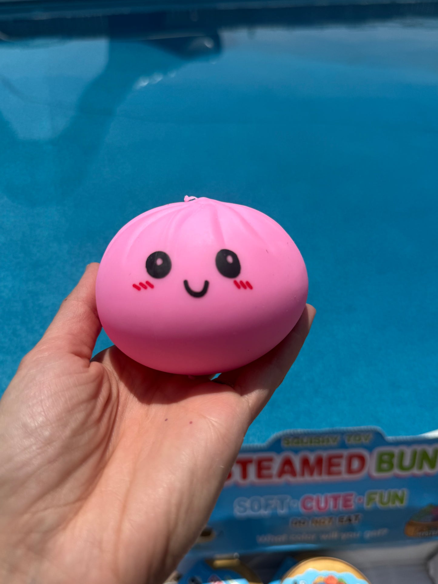 Steamed Bun Squishy – Solid Mystery Color