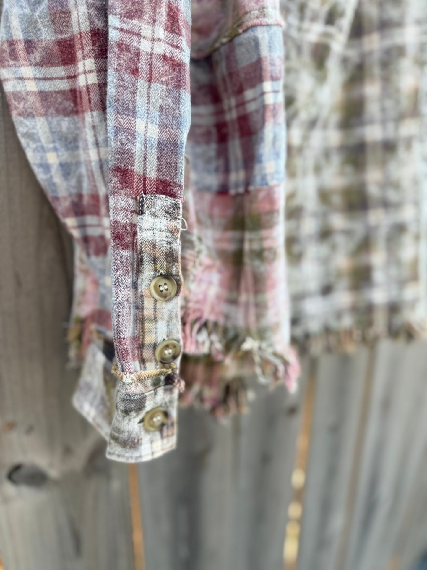 WASHED PLAID FLANNEL