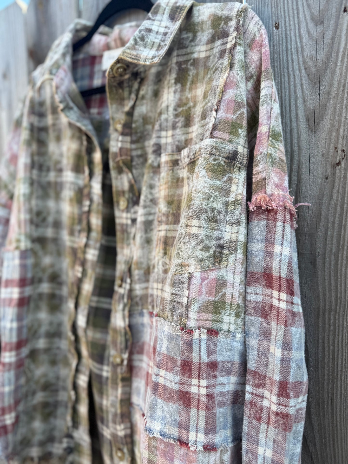 WASHED PLAID FLANNEL