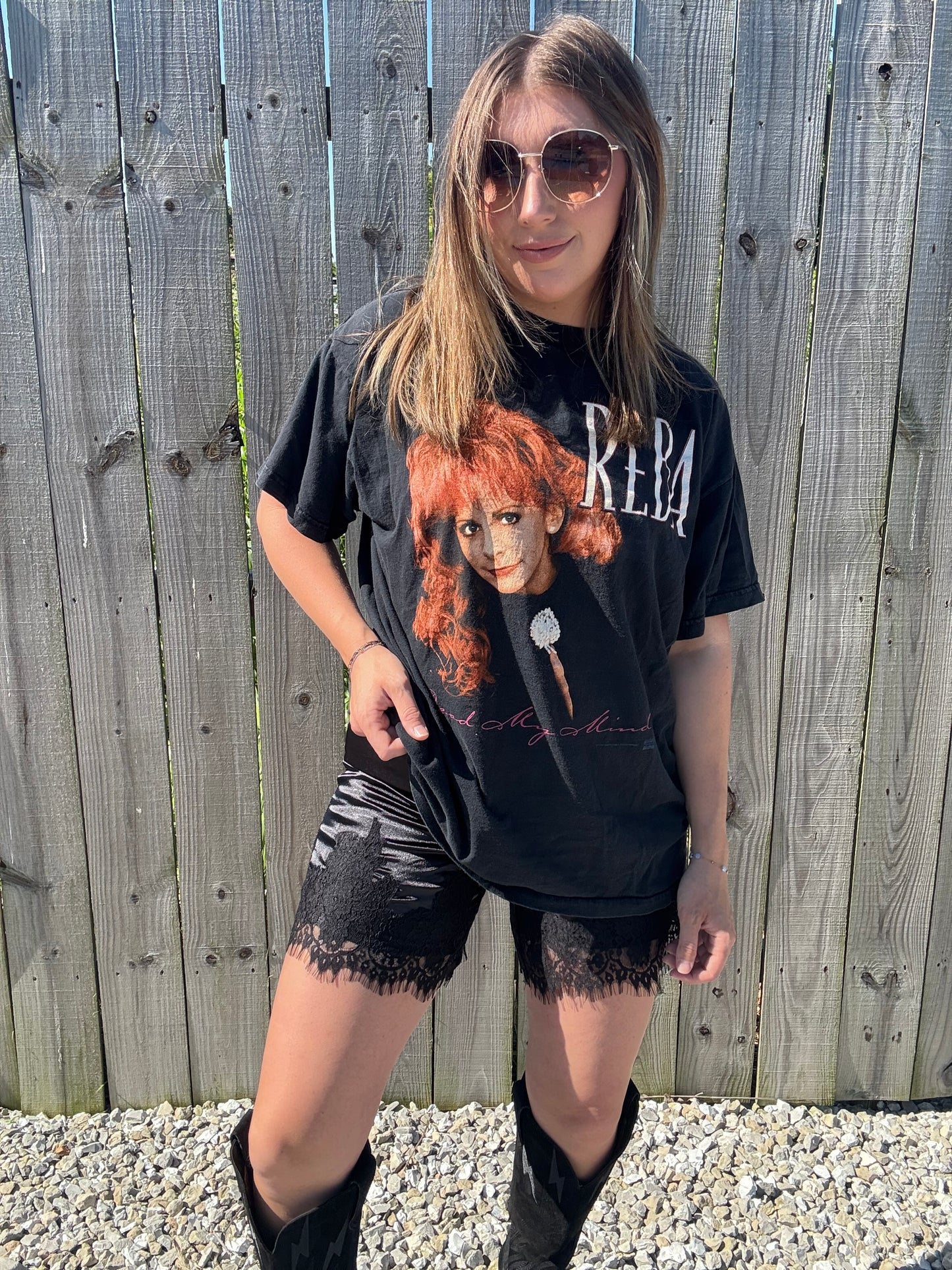Midnight Satin Lace Shorts