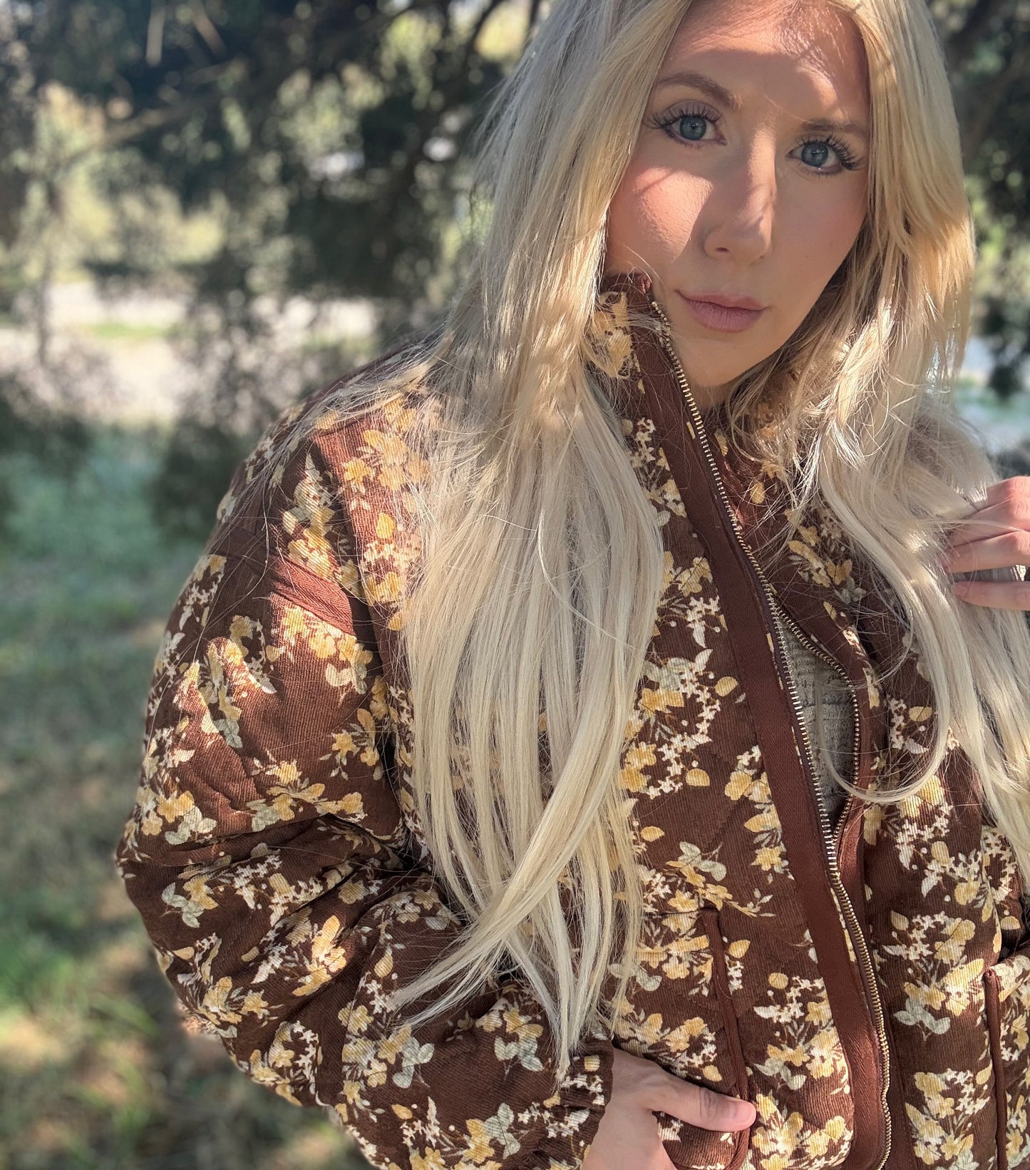 Golden Harvest Quilted Jacket