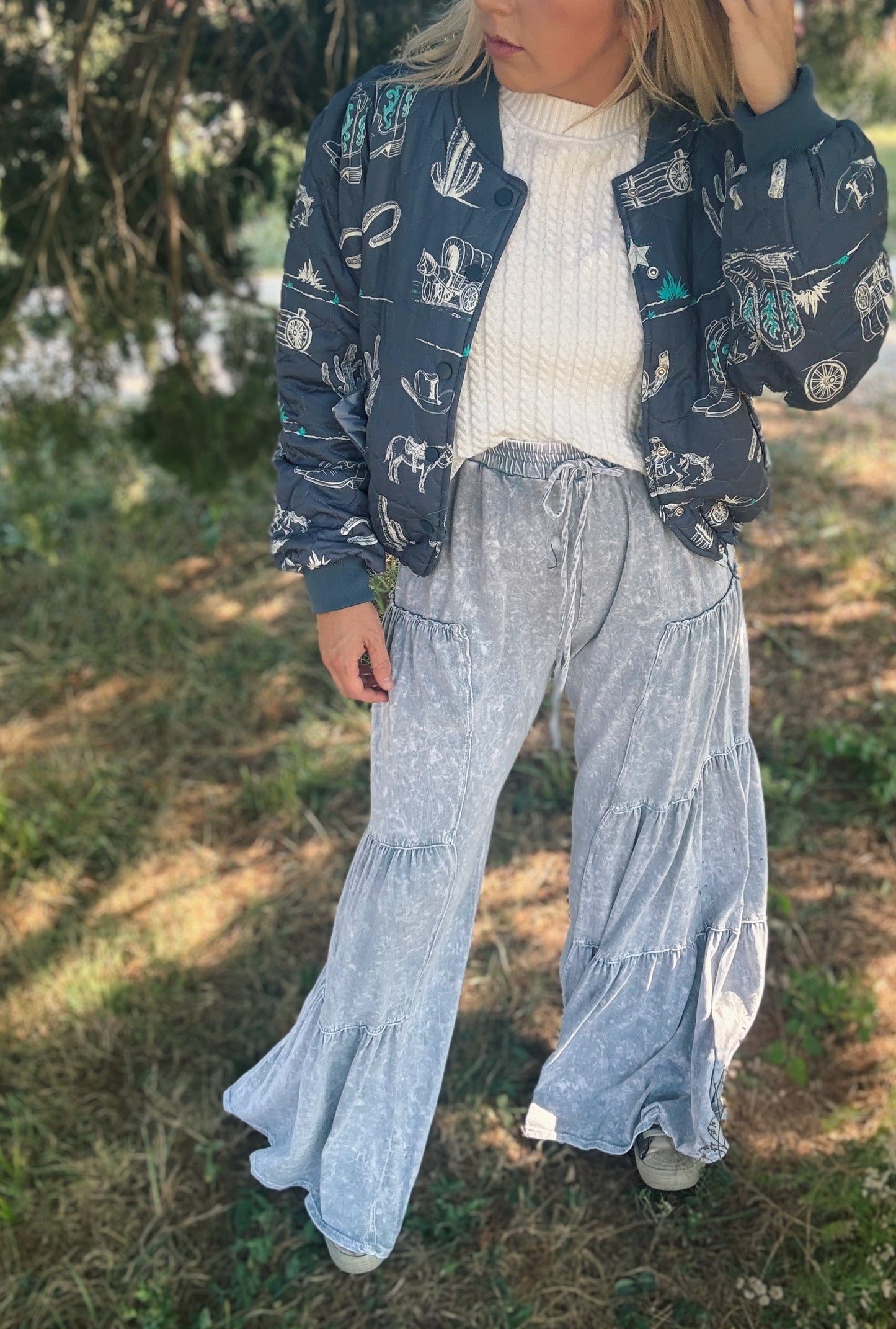 Western Skies Quilted Jacket