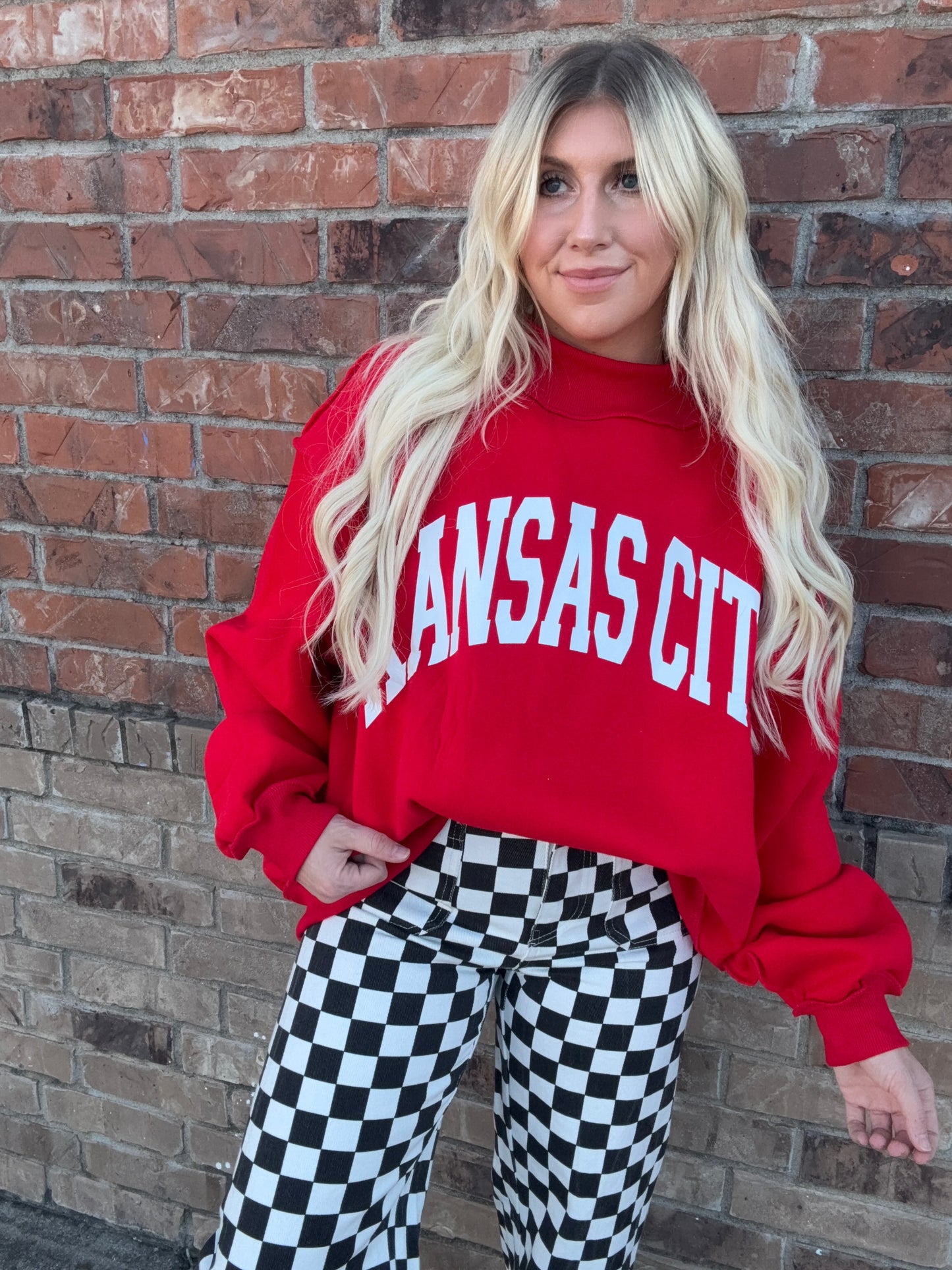 KANSAS CITY REVERSIBLE MOCK NECK