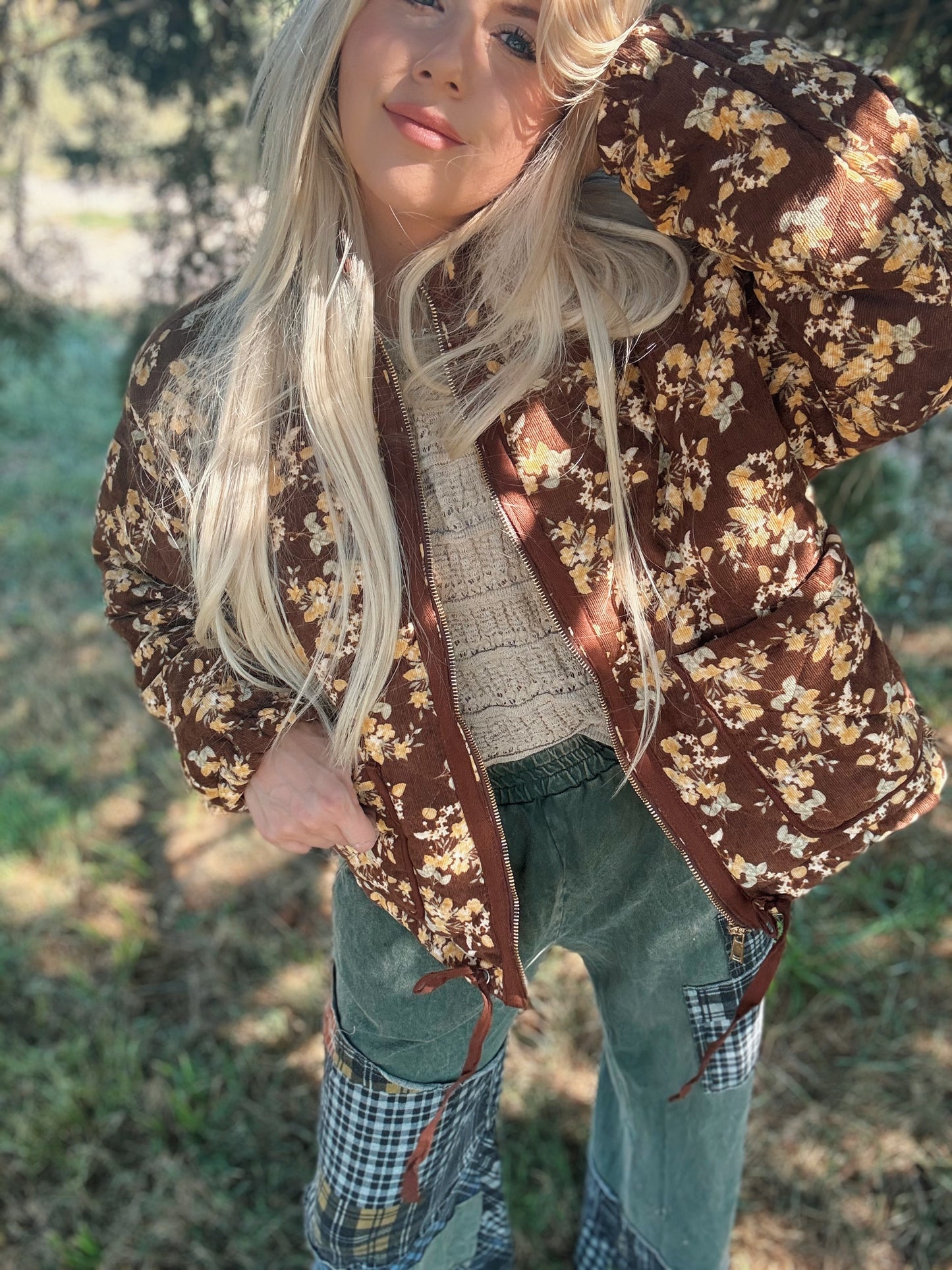 Golden Harvest Quilted Jacket