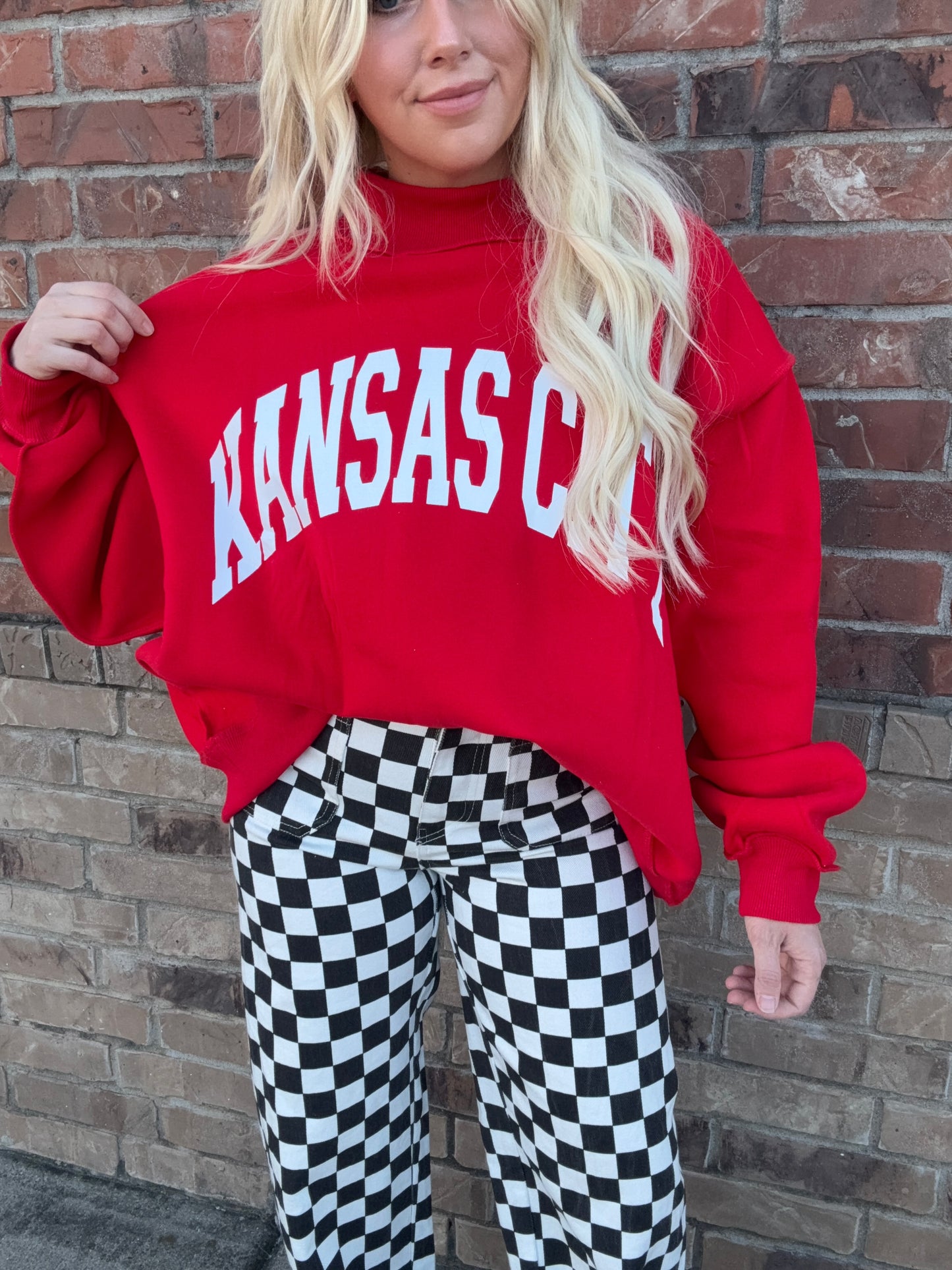 KANSAS CITY REVERSIBLE MOCK NECK