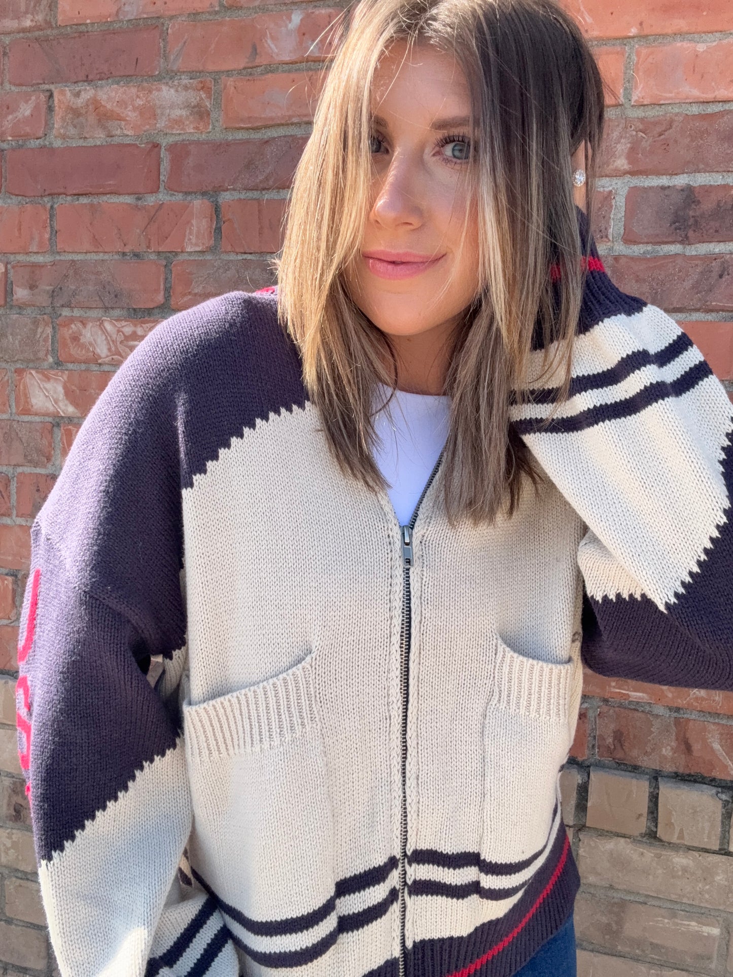 USA Zip Up