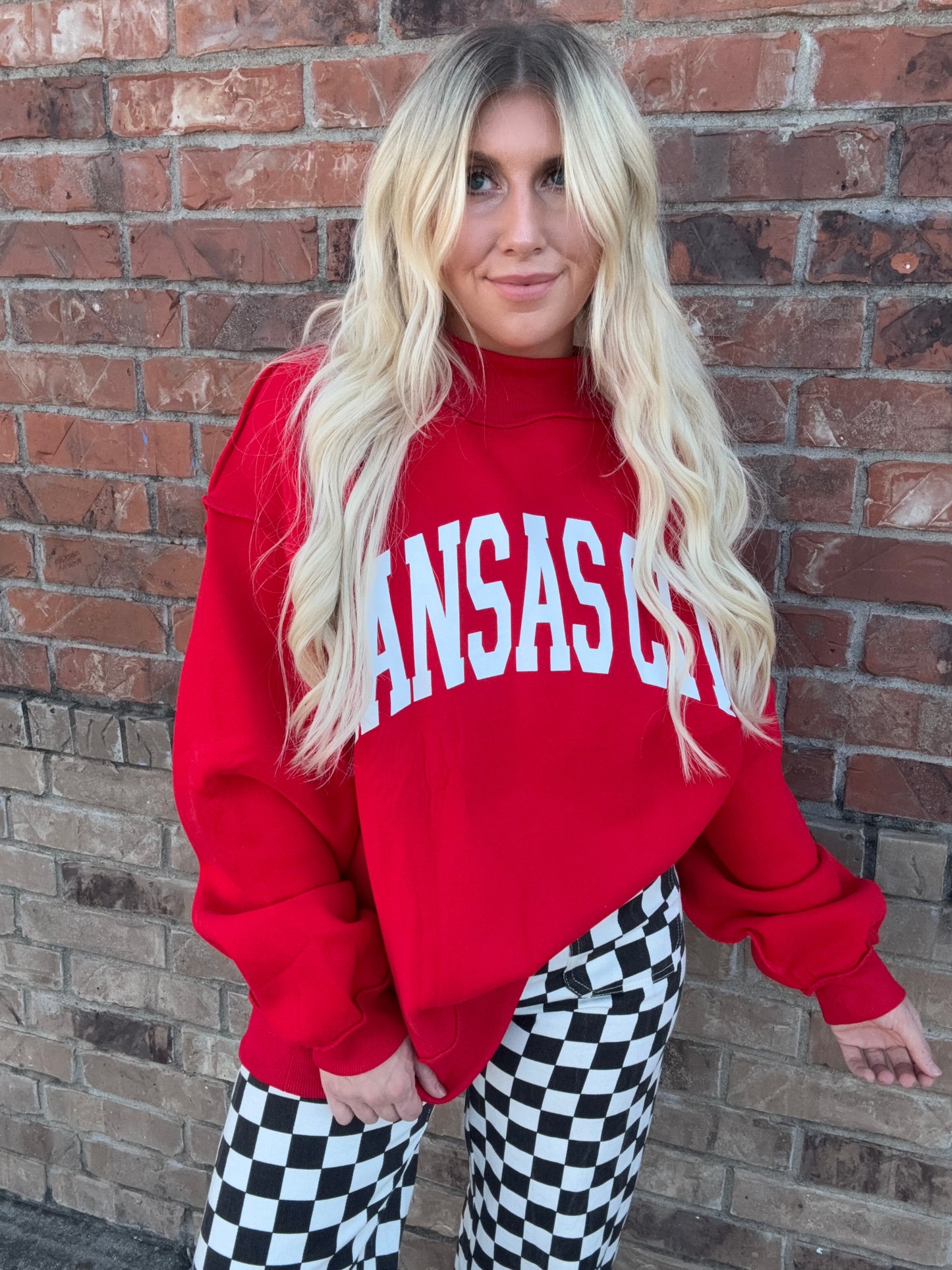 KANSAS CITY REVERSIBLE MOCK NECK