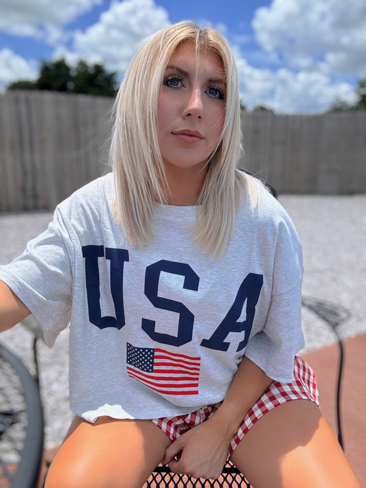 USA VARSITY TEE