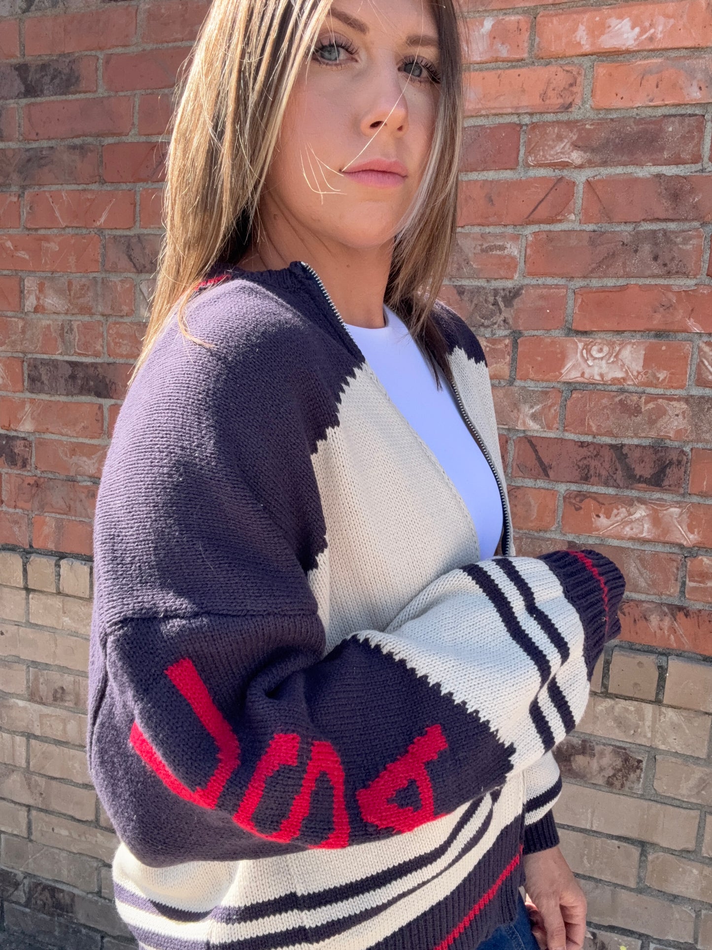 USA Zip Up