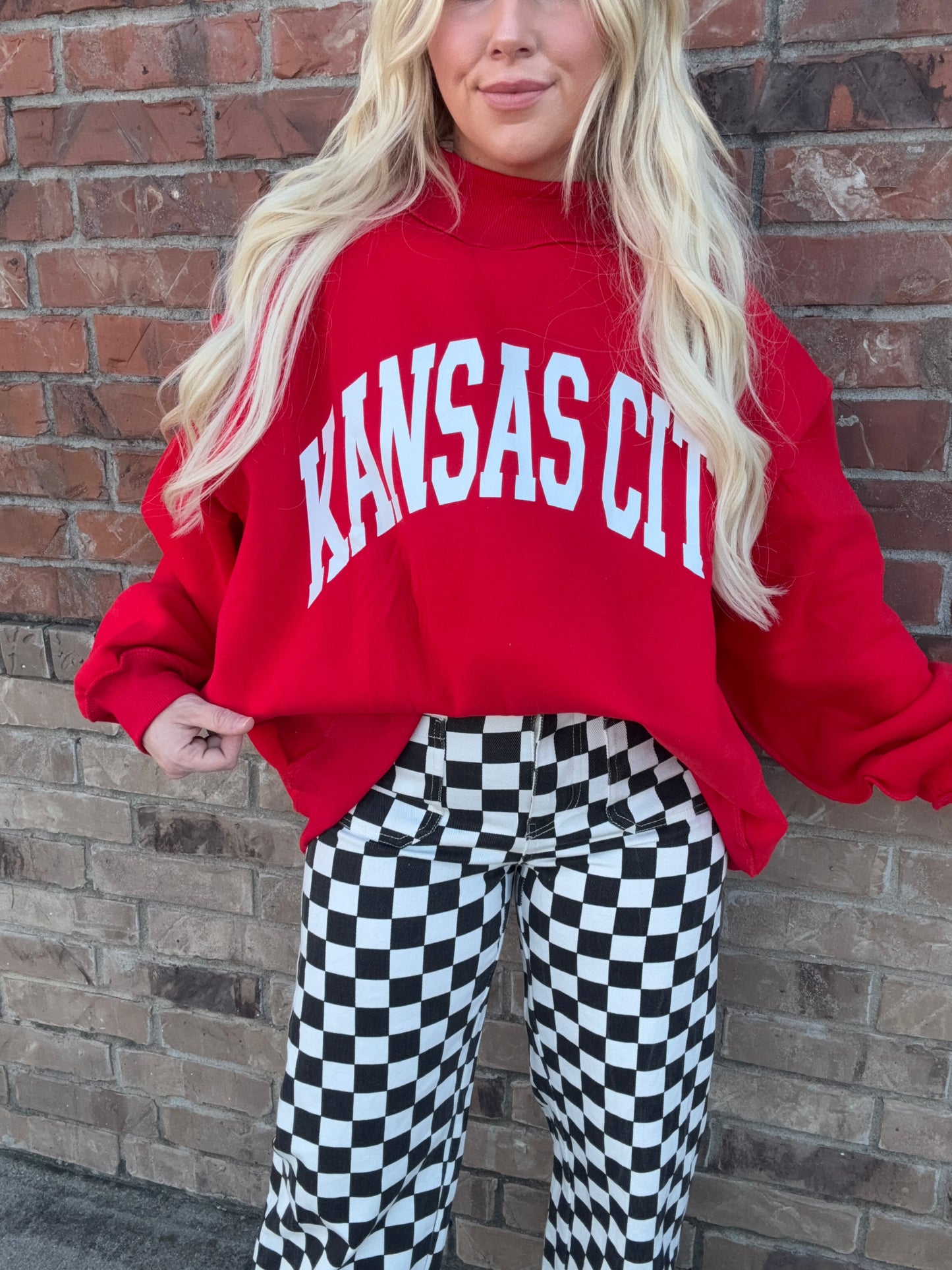 KANSAS CITY REVERSIBLE MOCK NECK