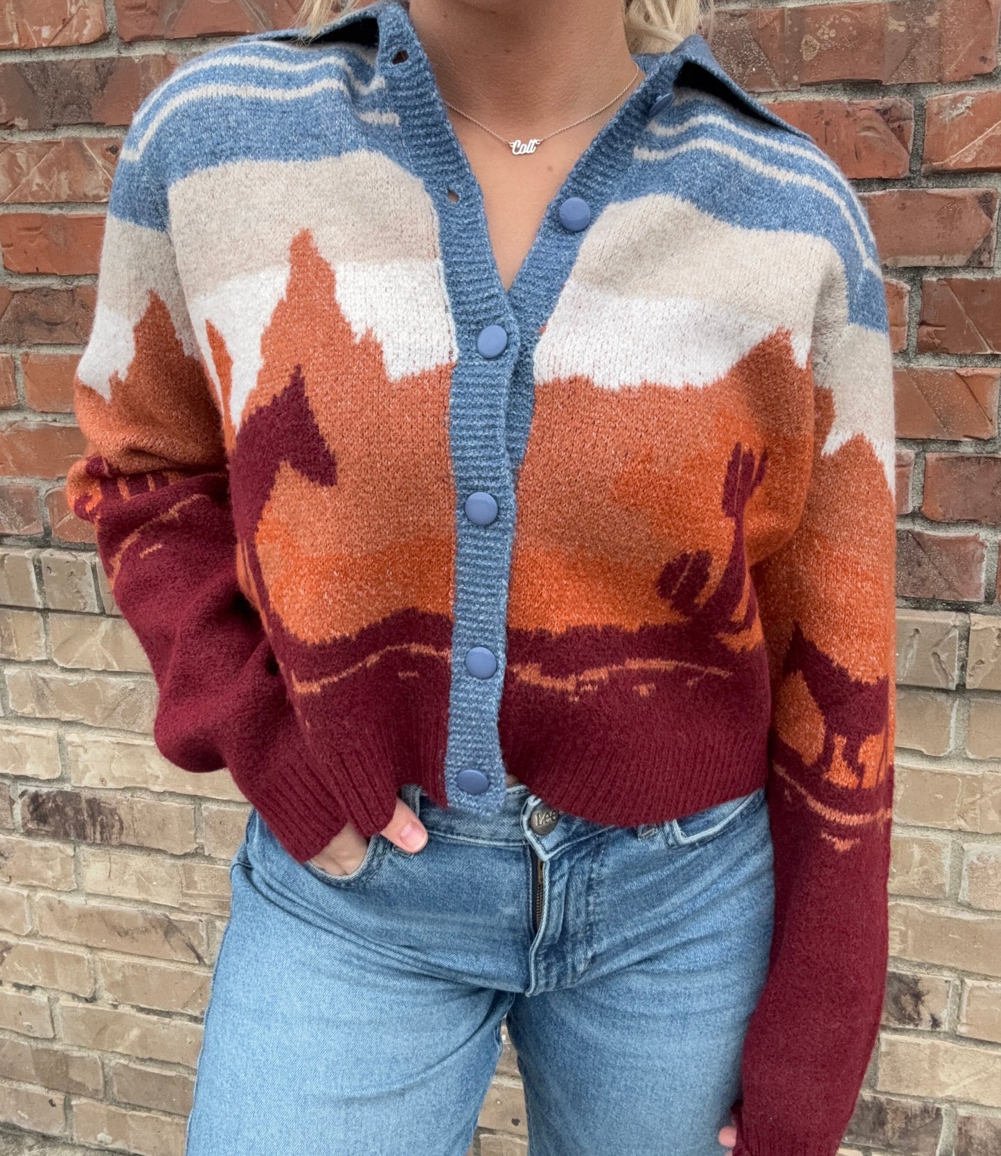 MUSTANG SPIRIT CARDIGAN