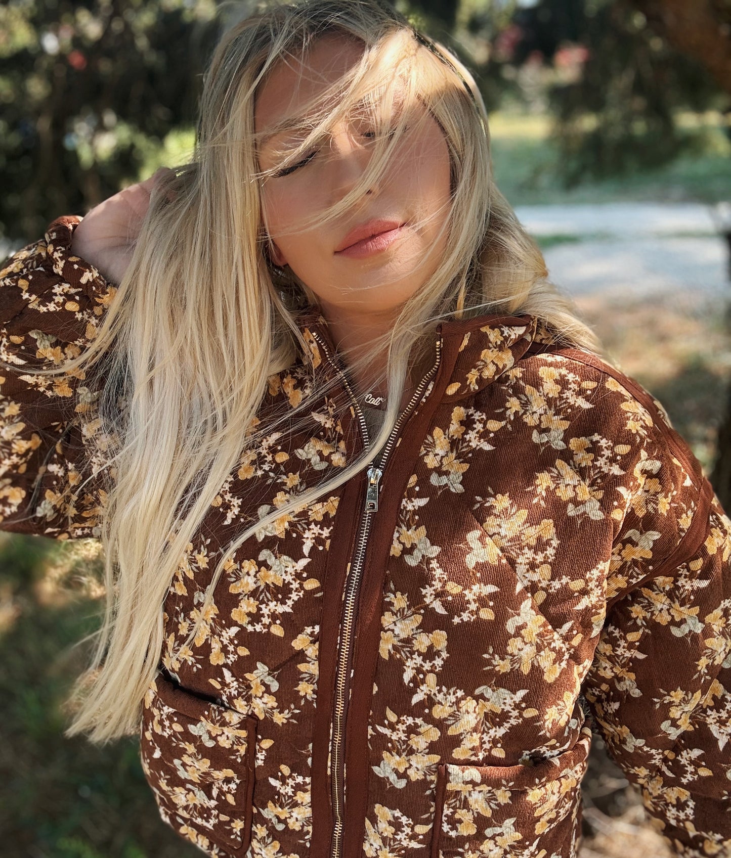 Golden Harvest Quilted Jacket