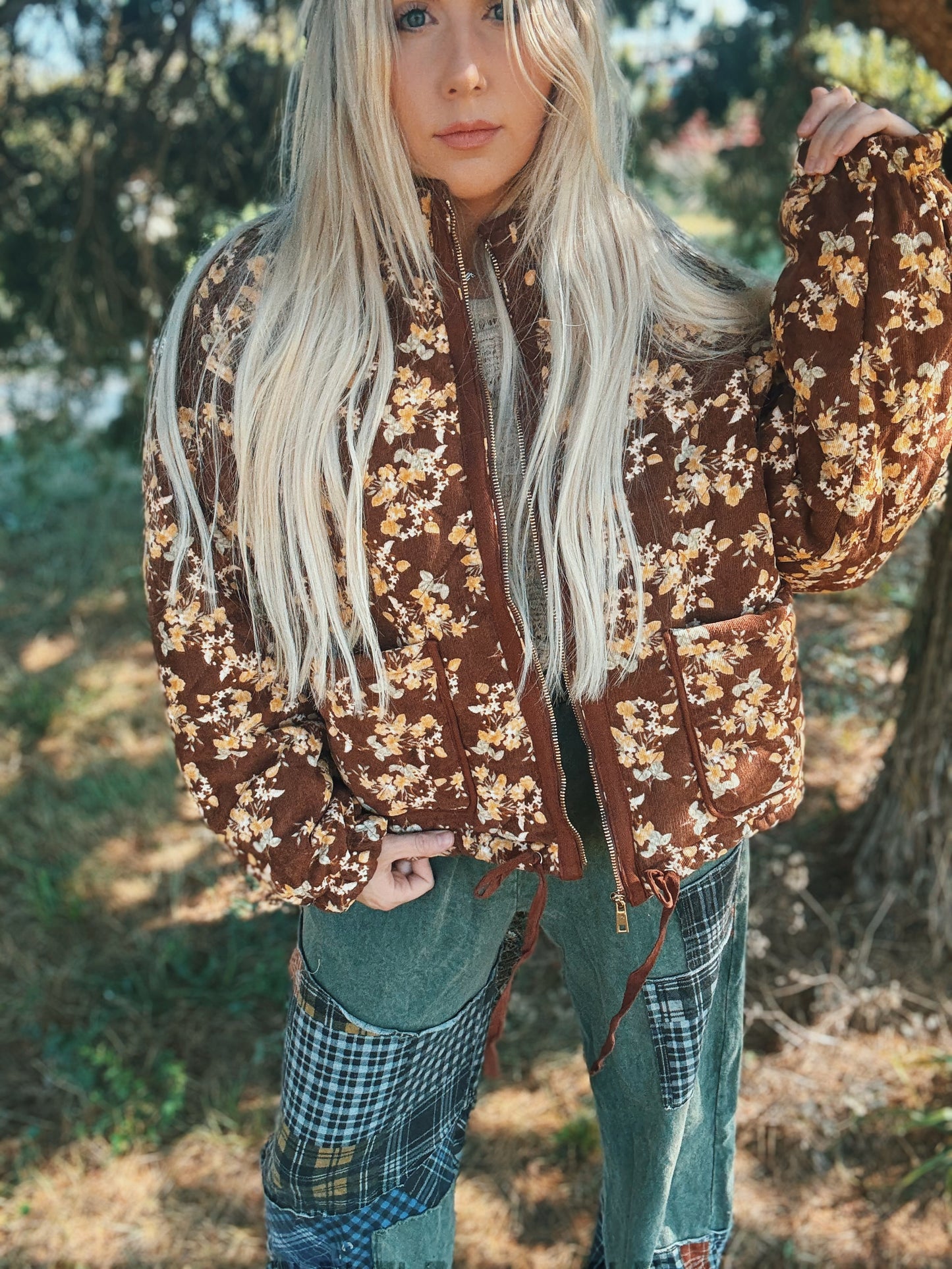 Golden Harvest Quilted Jacket
