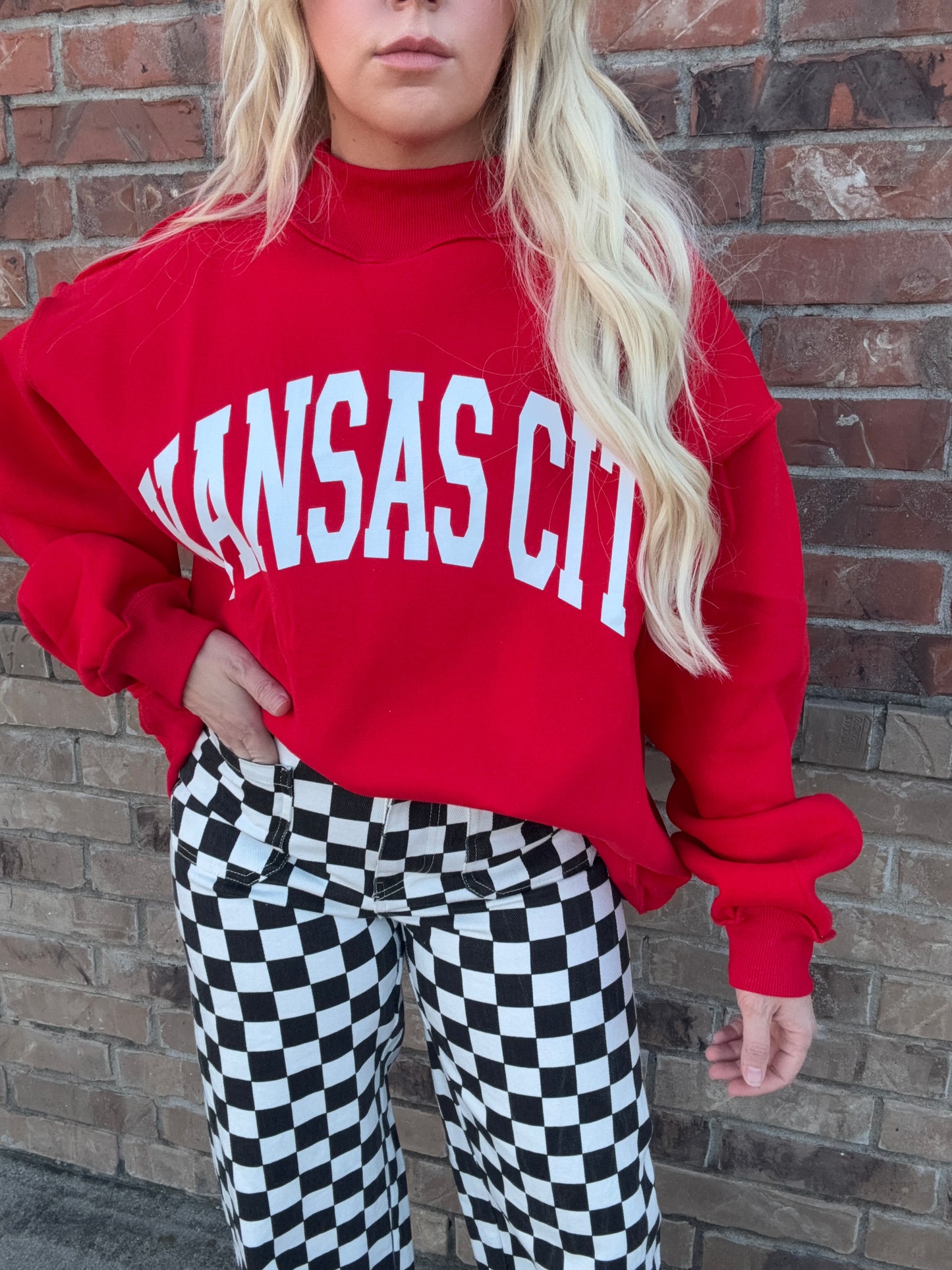 KANSAS CITY REVERSIBLE MOCK NECK