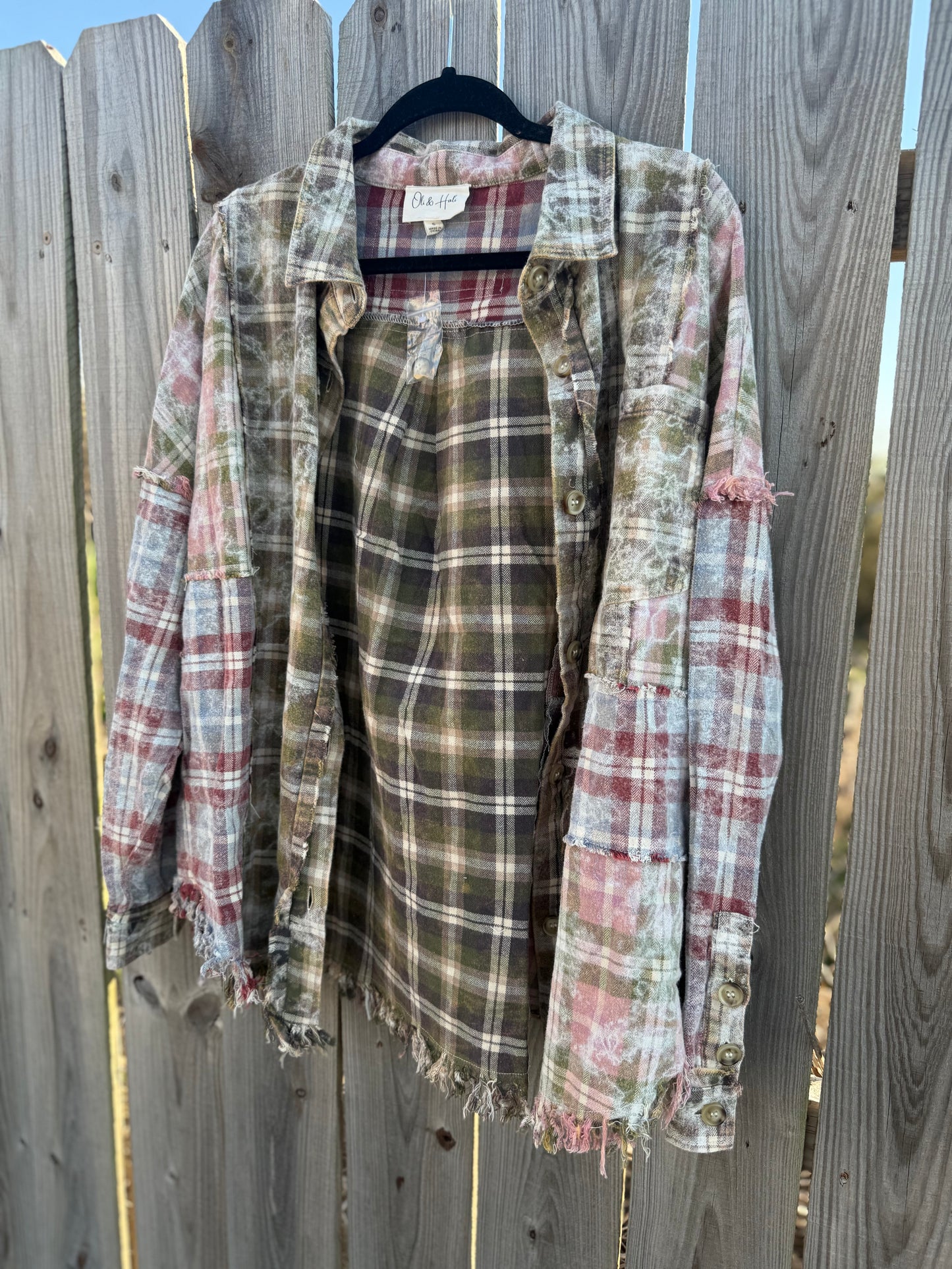 WASHED PLAID FLANNEL