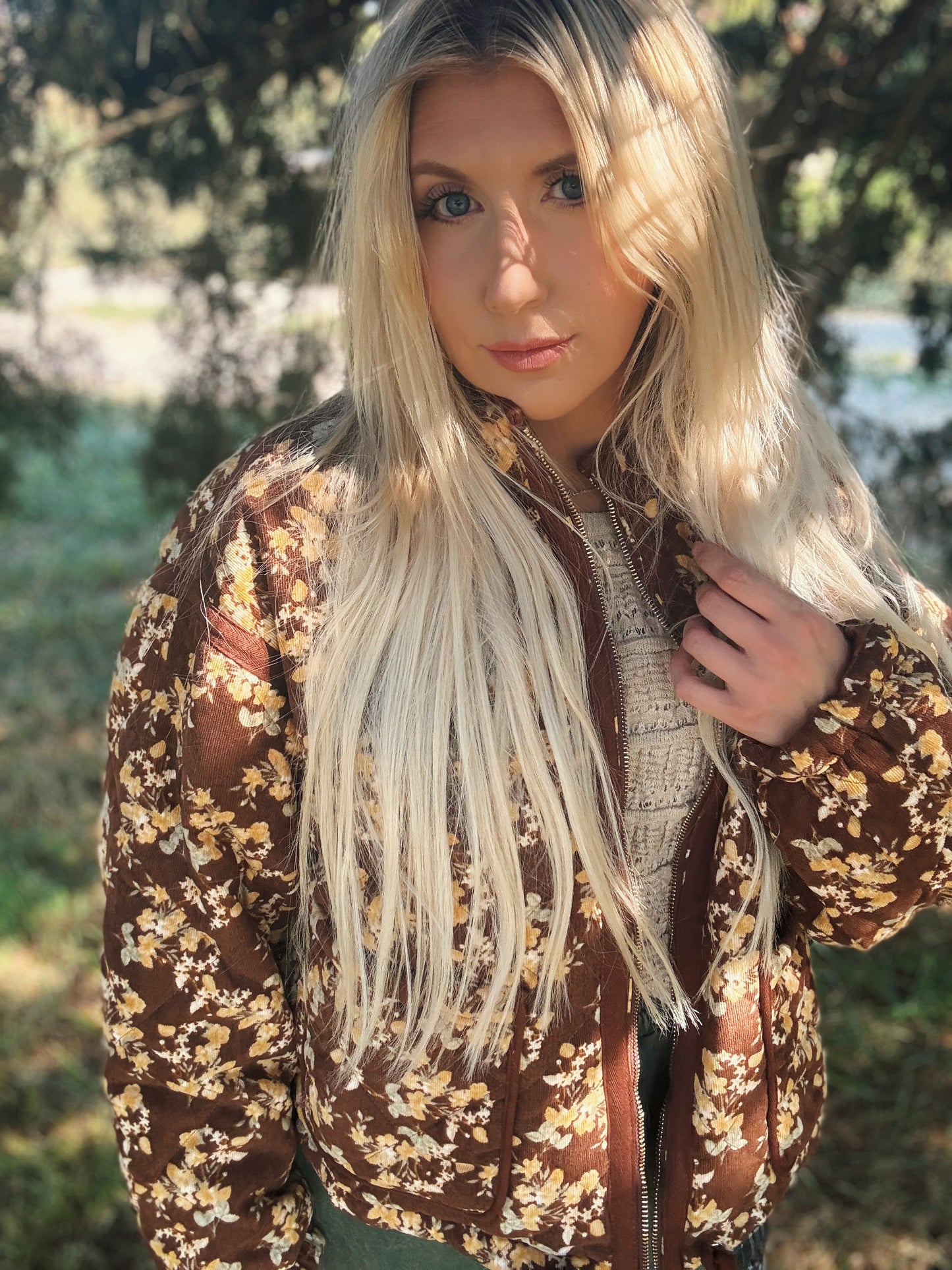 Golden Harvest Quilted Jacket