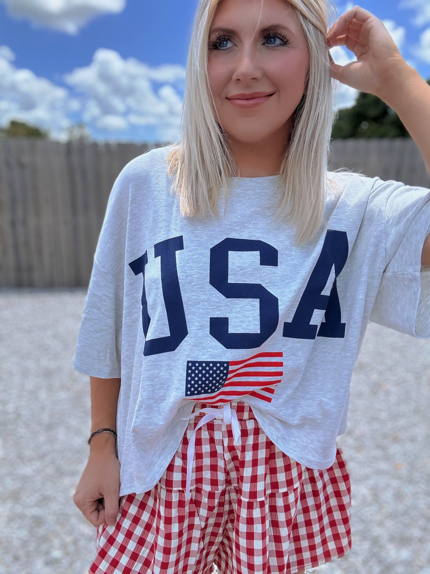 USA VARSITY TEE