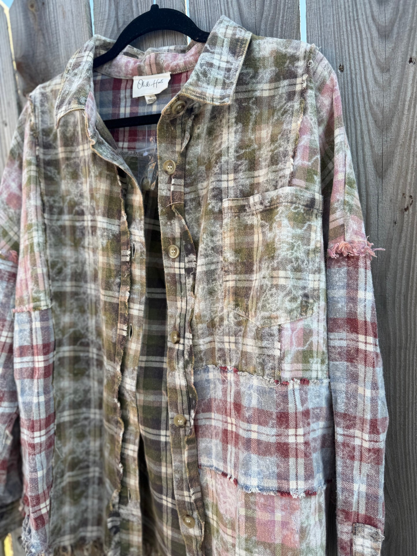 WASHED PLAID FLANNEL