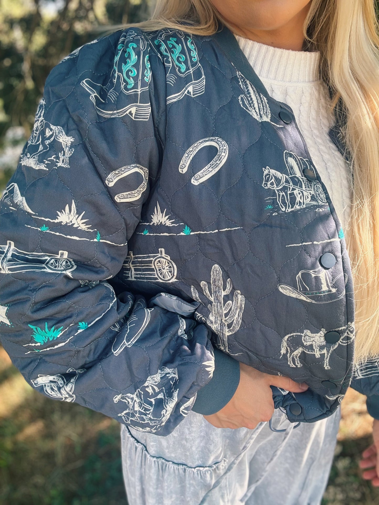 Western Skies Quilted Jacket