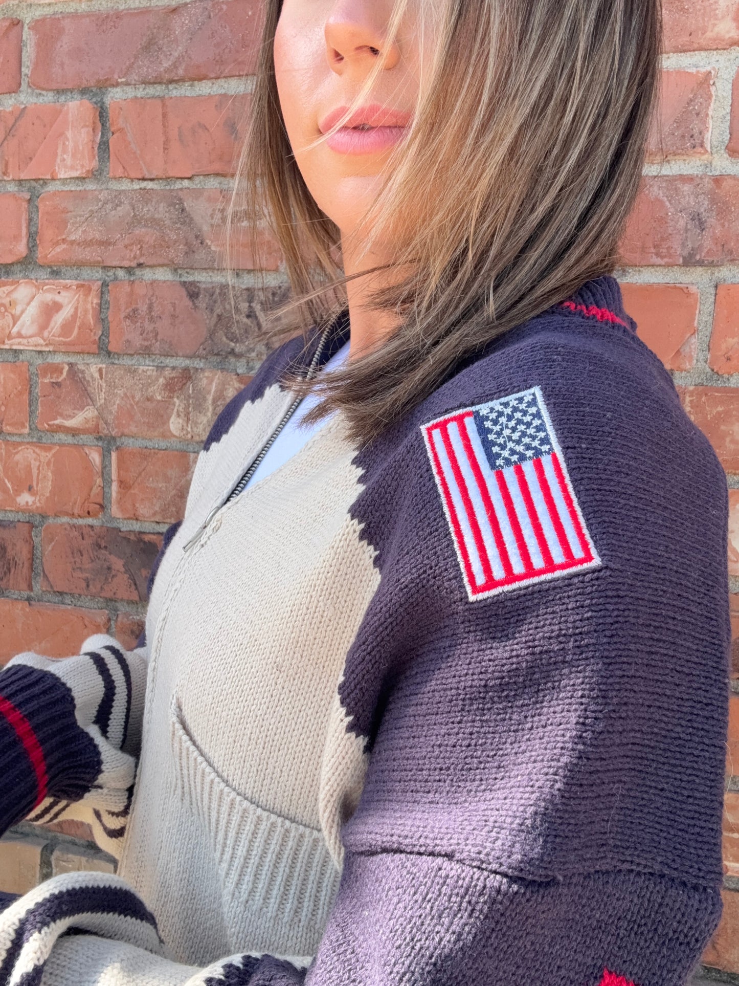 USA Zip Up