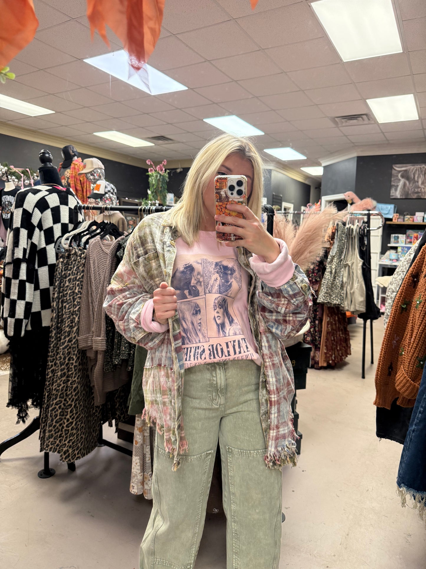 WASHED PLAID FLANNEL