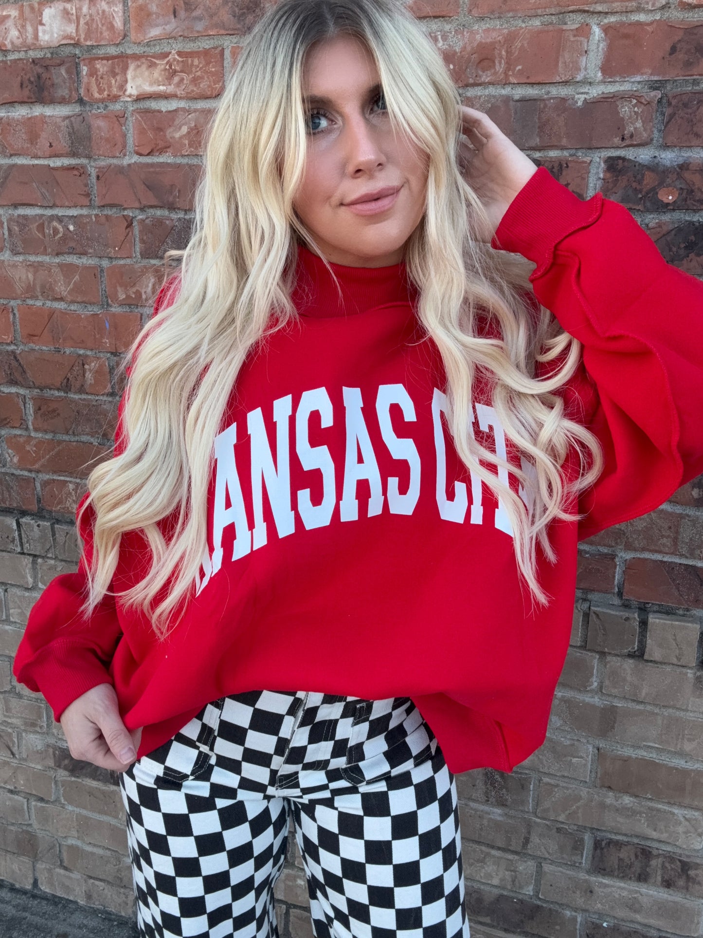 KANSAS CITY REVERSIBLE MOCK NECK